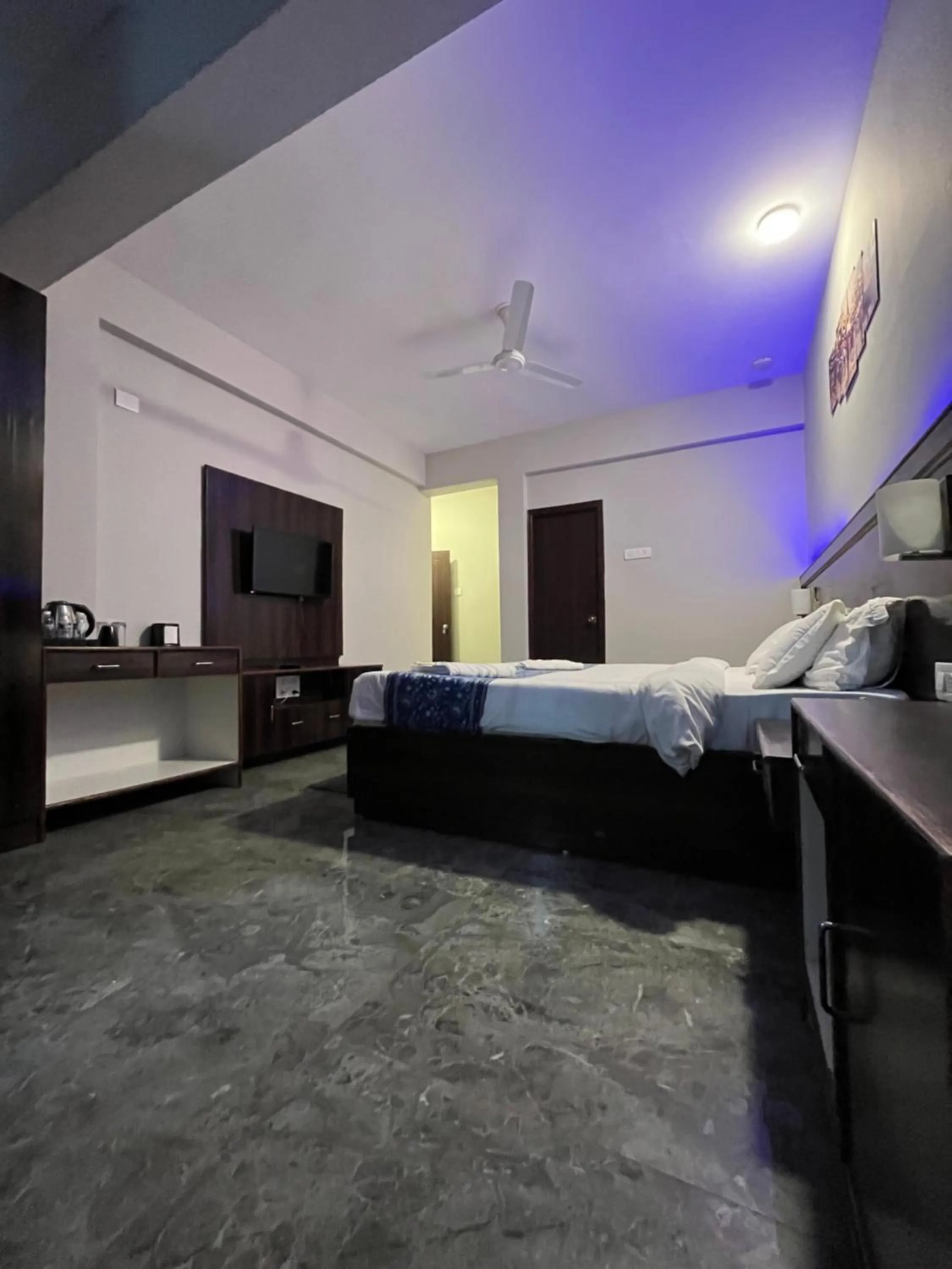 Bed in The Terra Hotel North Goa