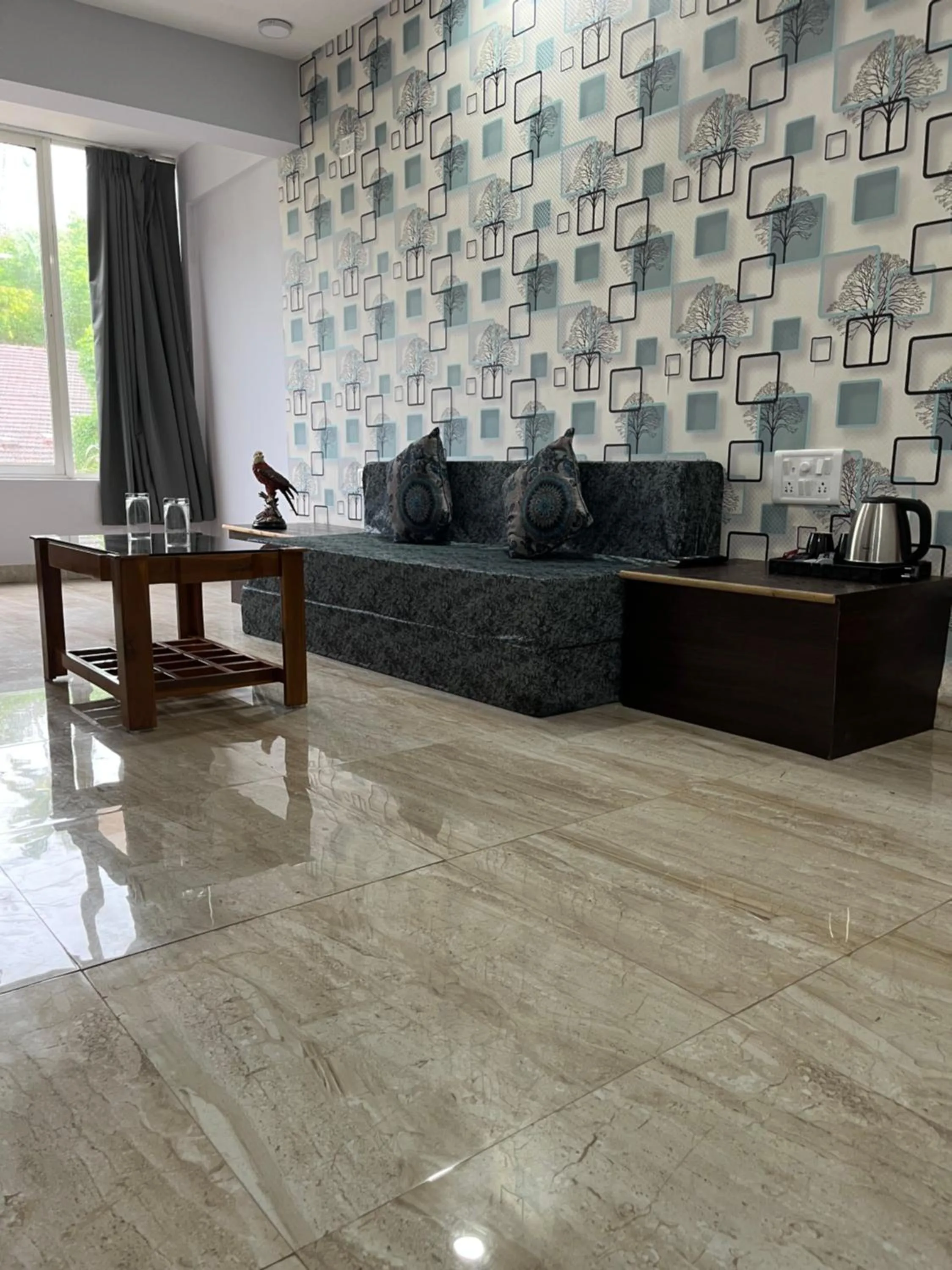 Living room in The Terra Hotel North Goa