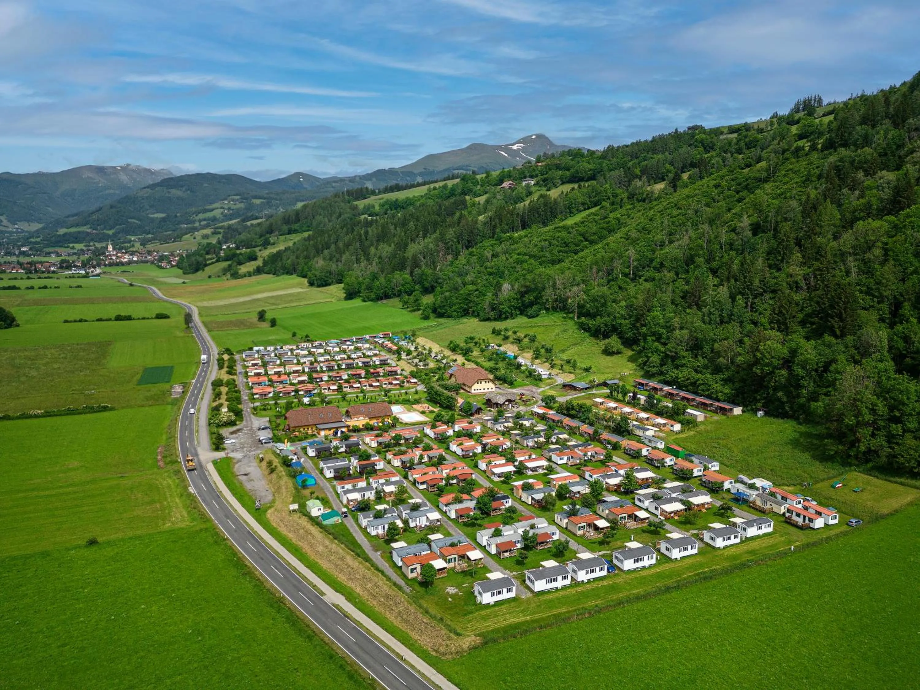 Albatross Mobile Homes on Camping Bella Austria