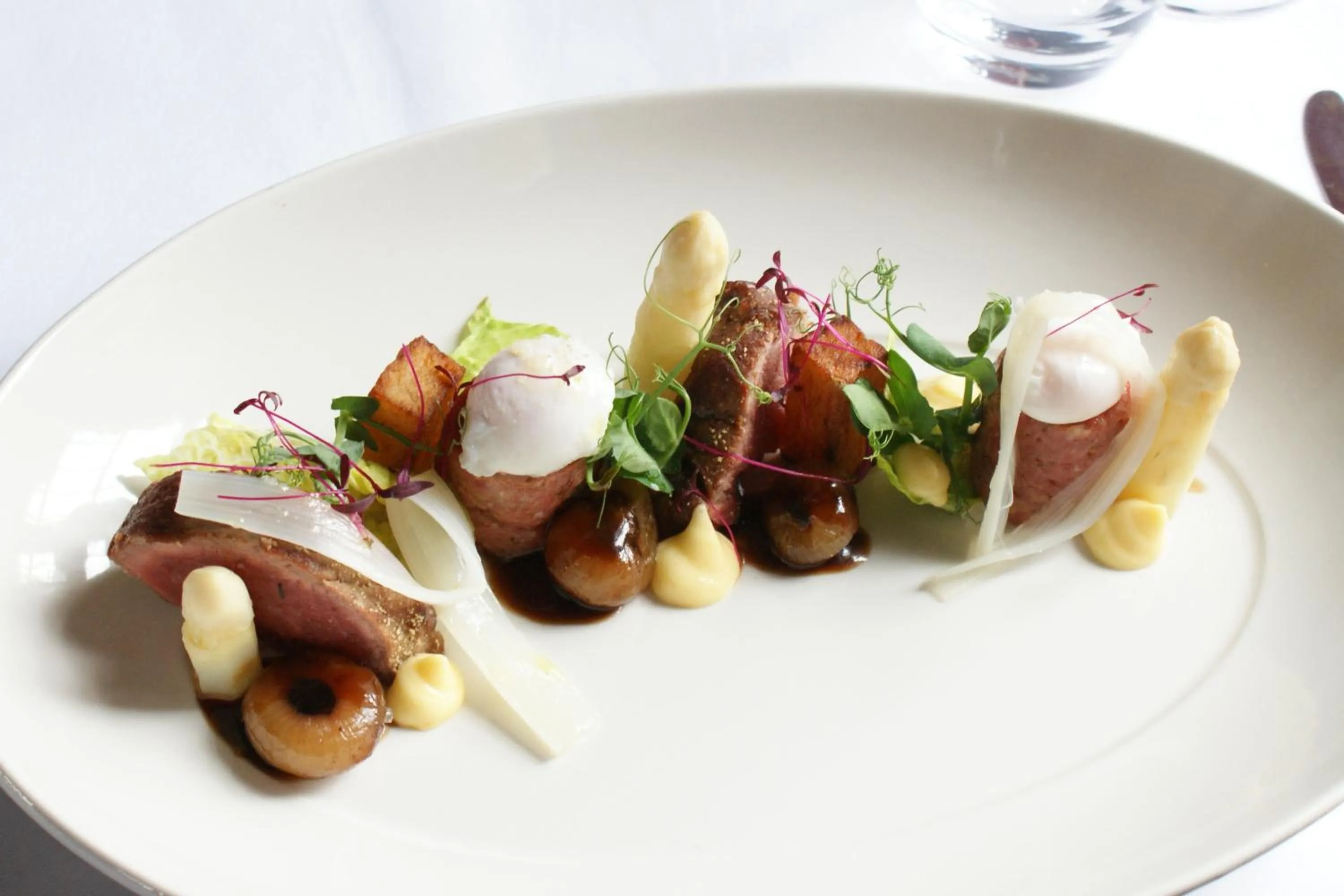 Food close-up in Romantik Hotel Kasteel Daelenbroeck