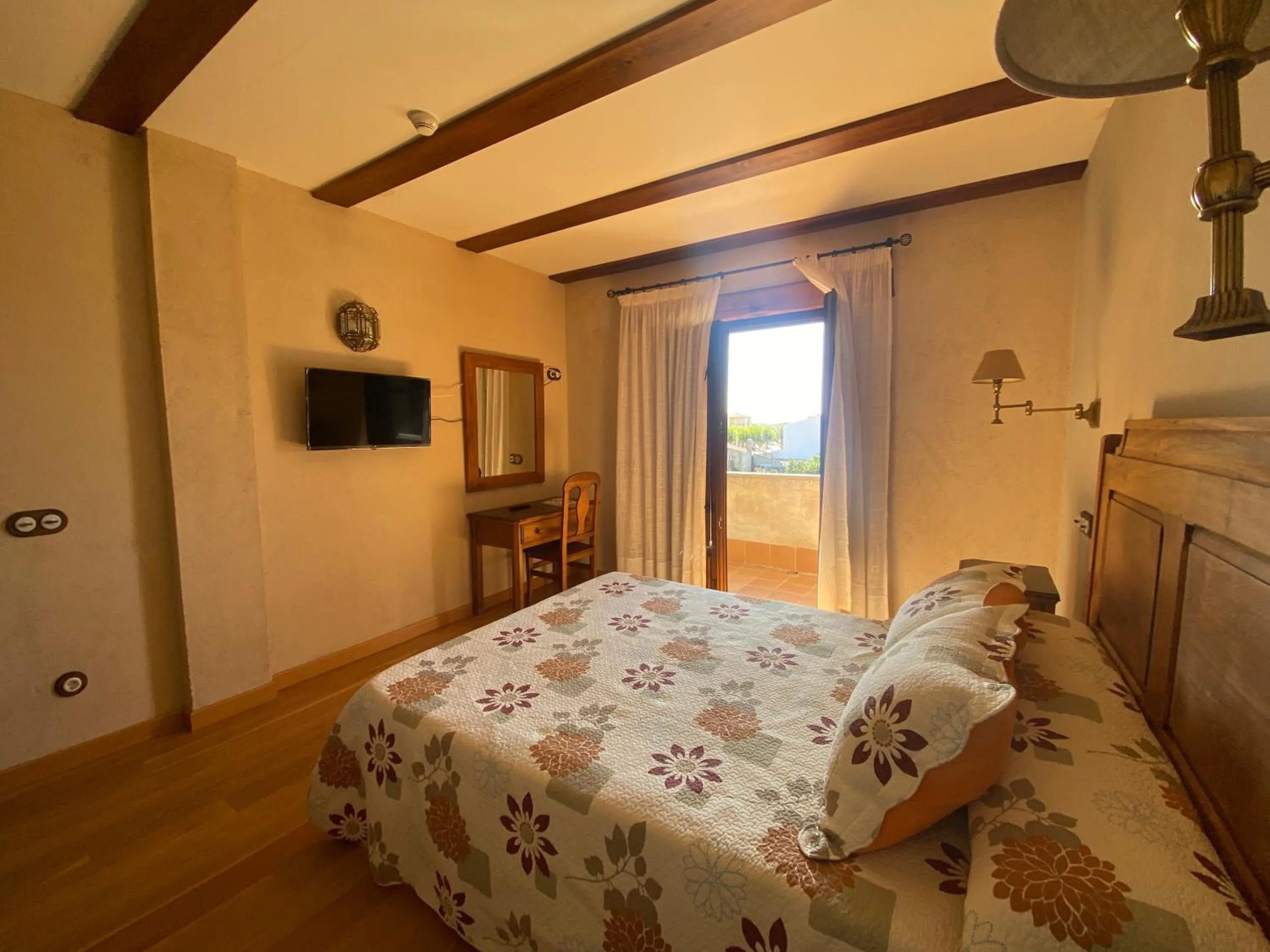 Bed in Hotel Rural Centro de las Arribes