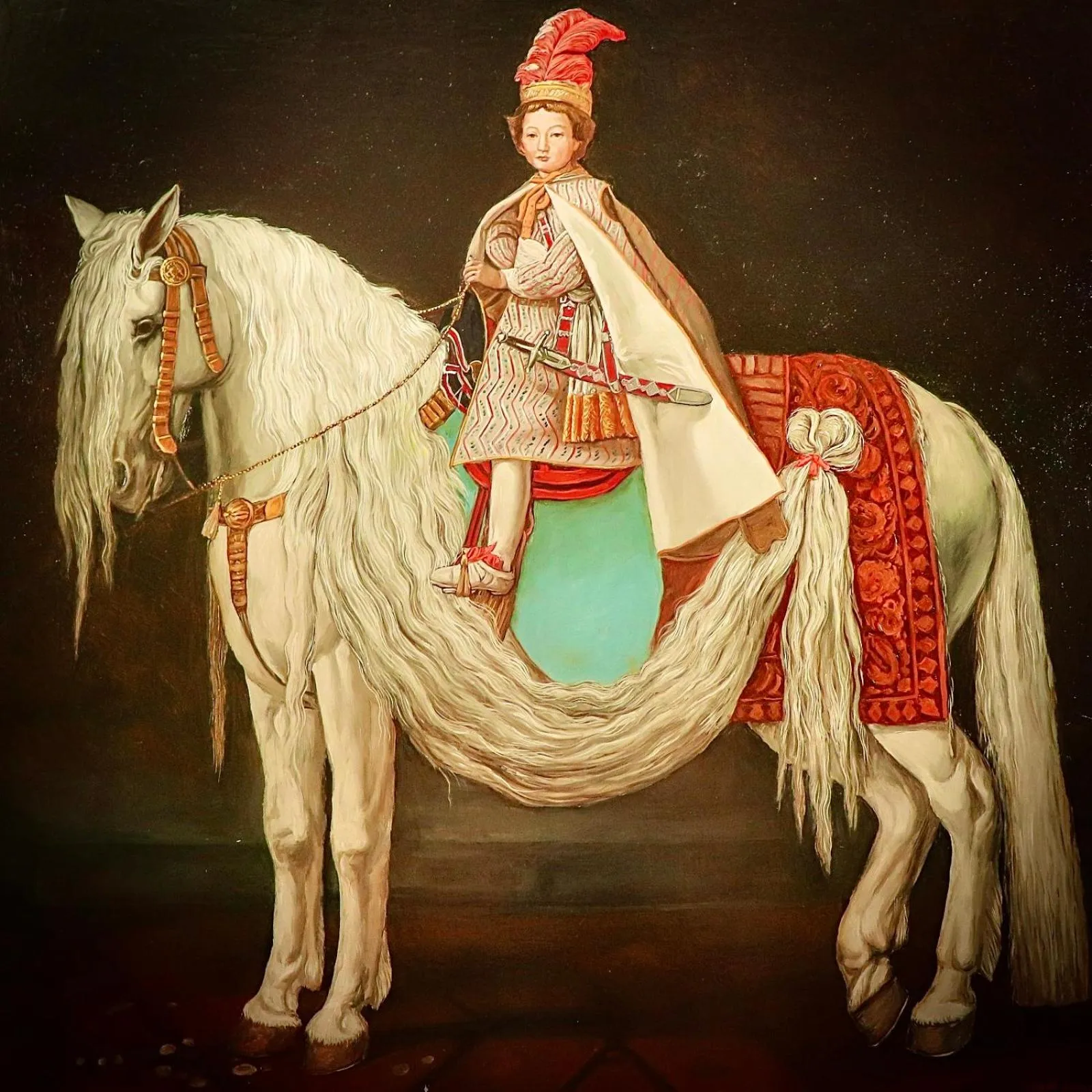 Decorative detail in Donna Vittori - Borgo Agricolo