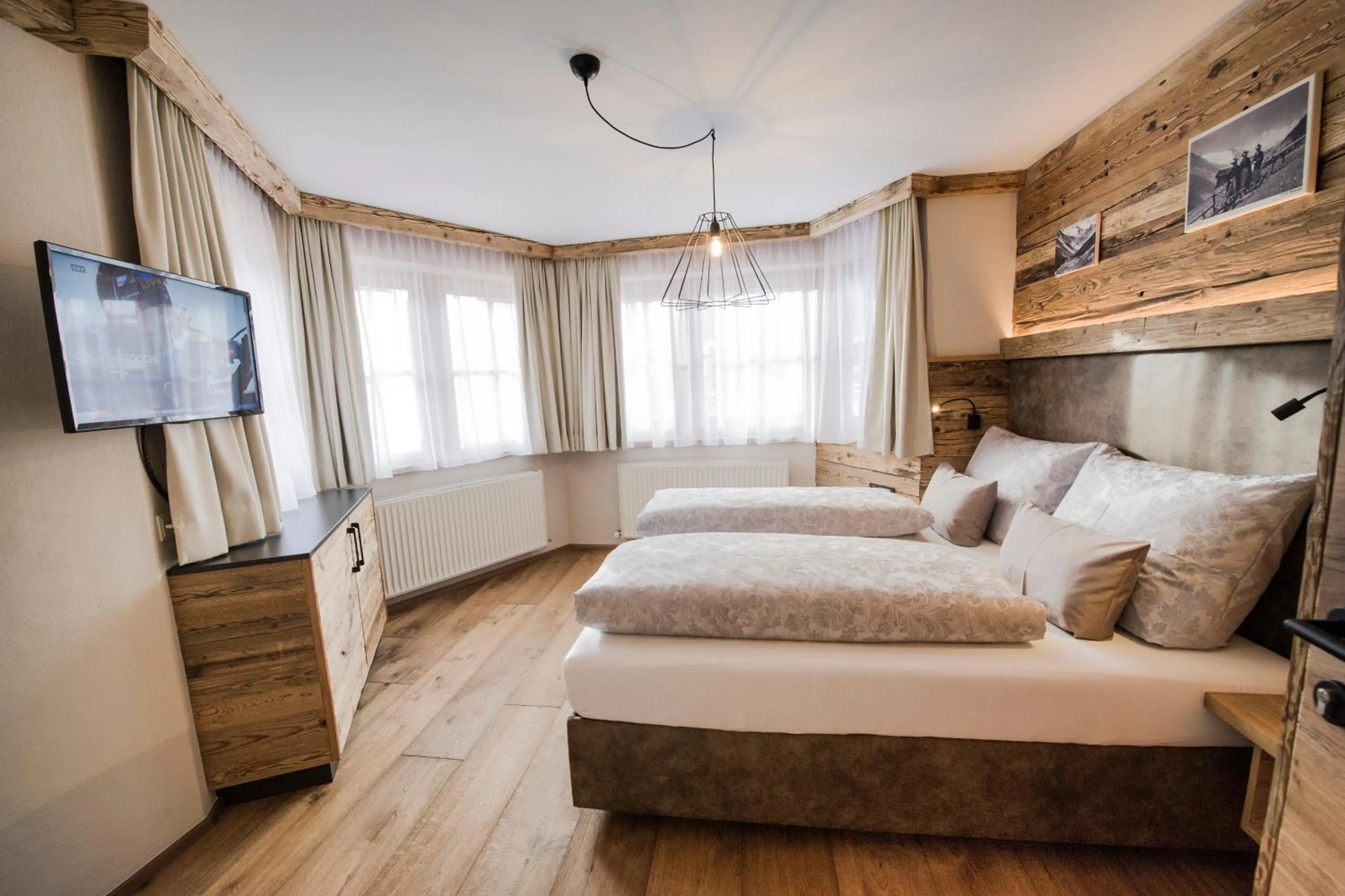 Bed in Ferienhof Ausserbrente