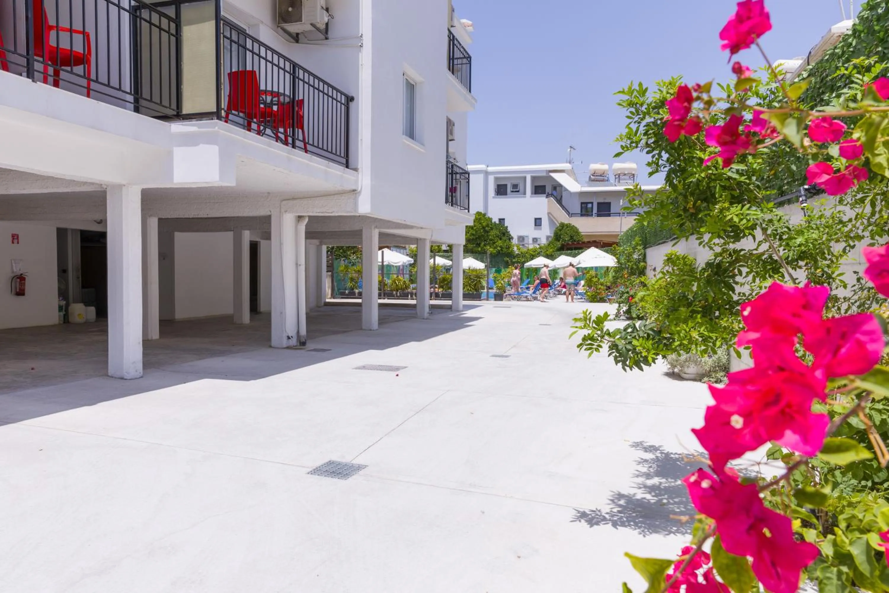 Property building in Alecos Hotel Apartments