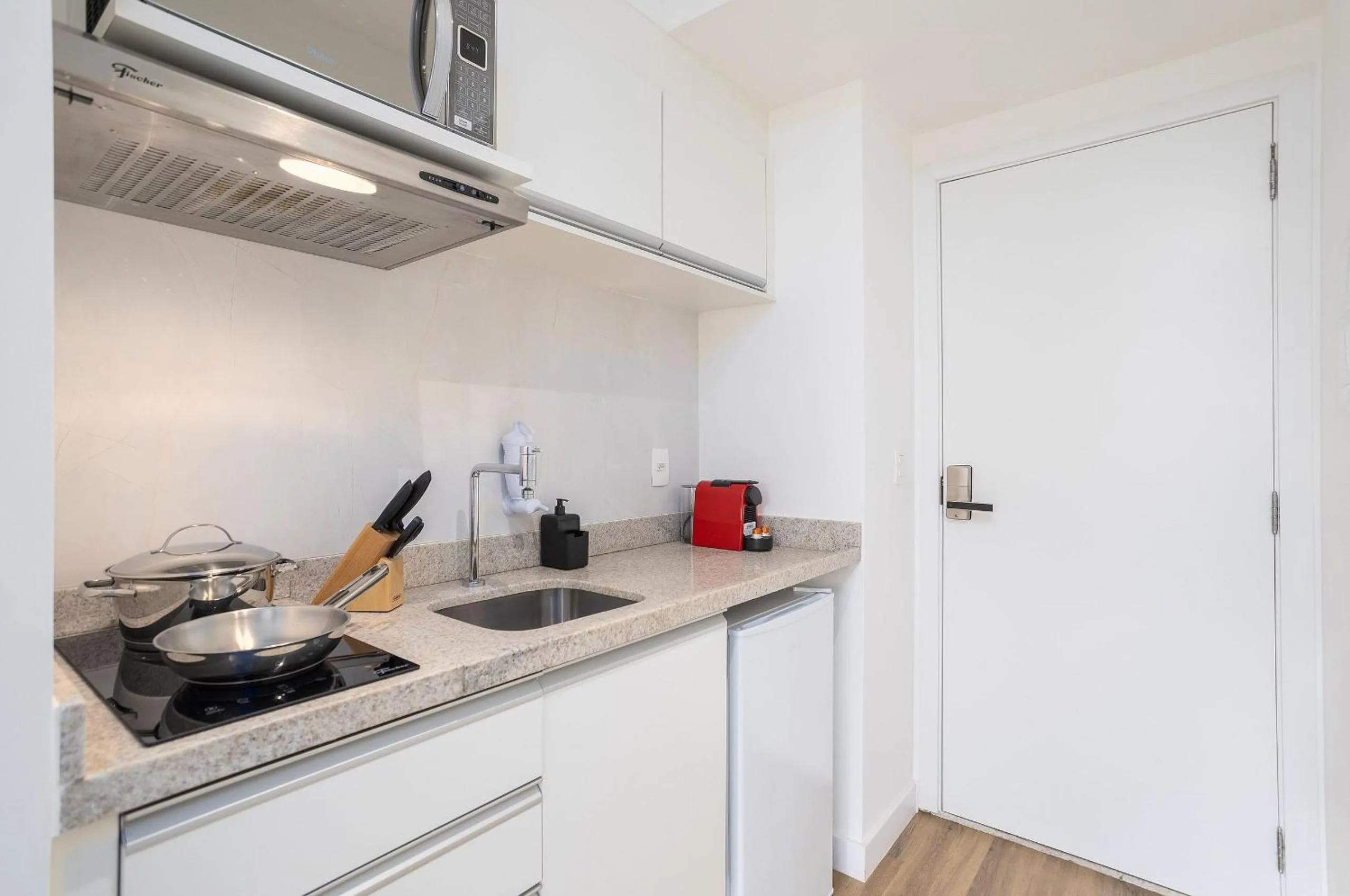 Kitchen or kitchenette in Walk Moema