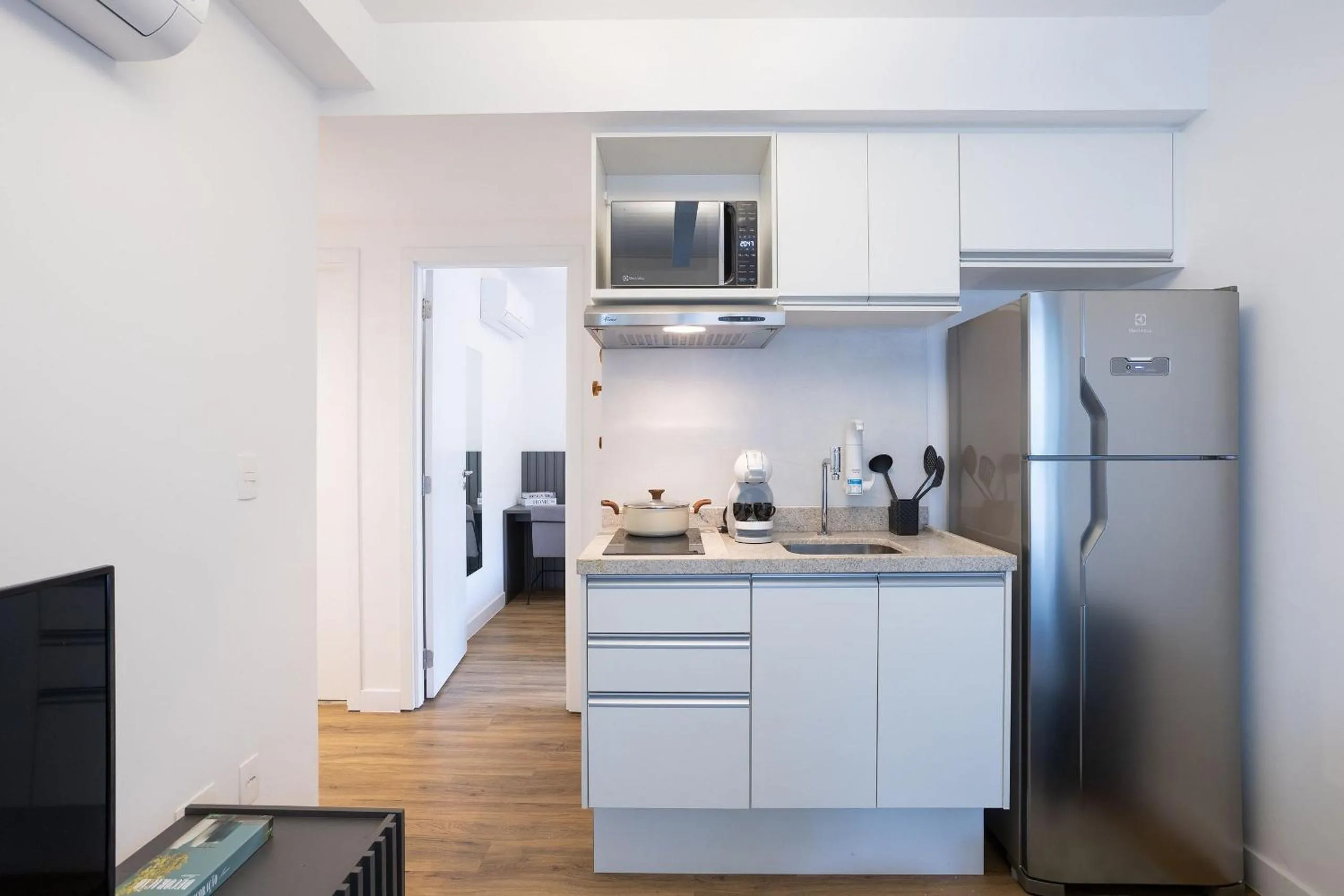 Kitchen or kitchenette in Walk Moema