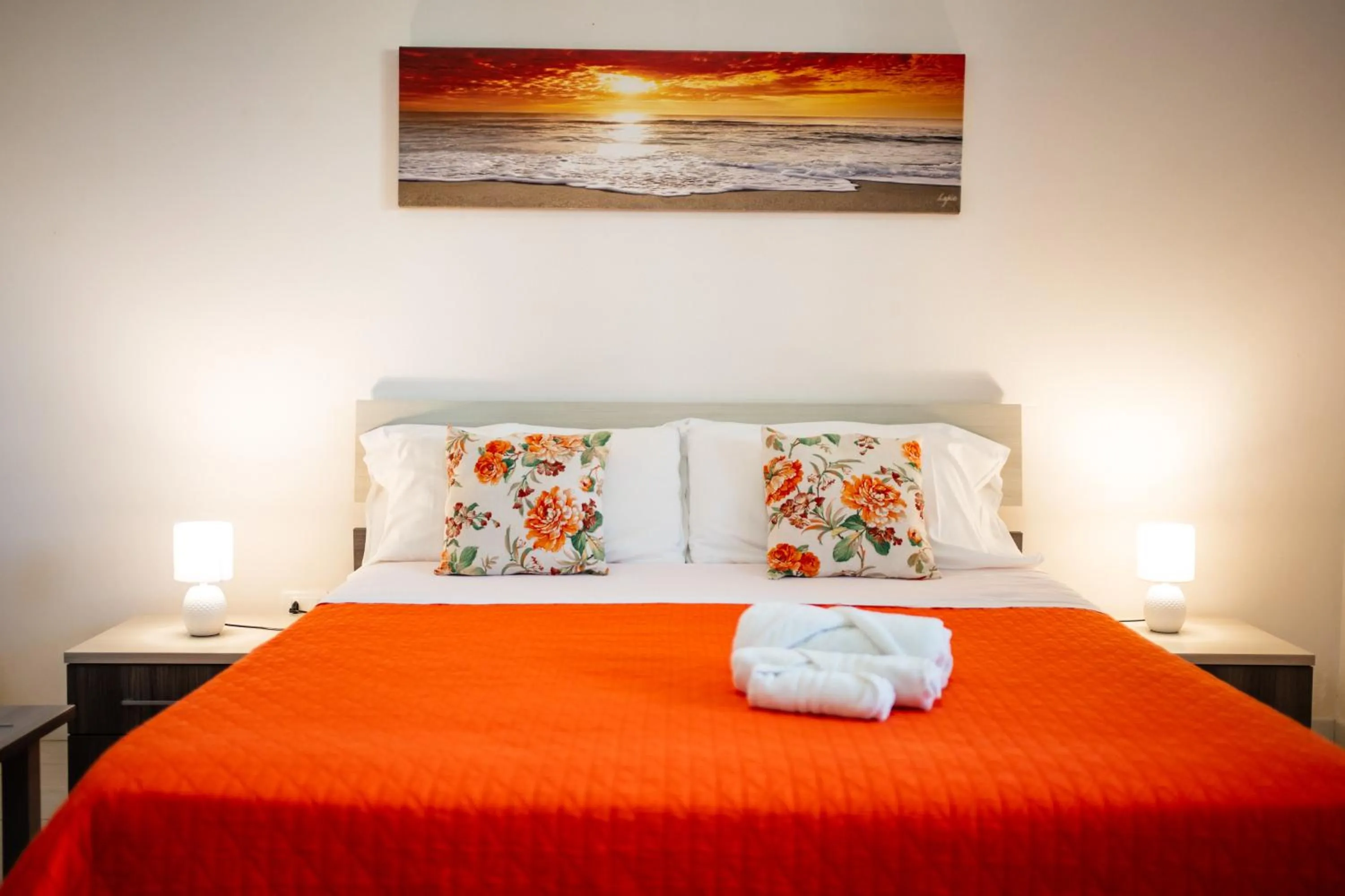 Bed in Villa del Vento