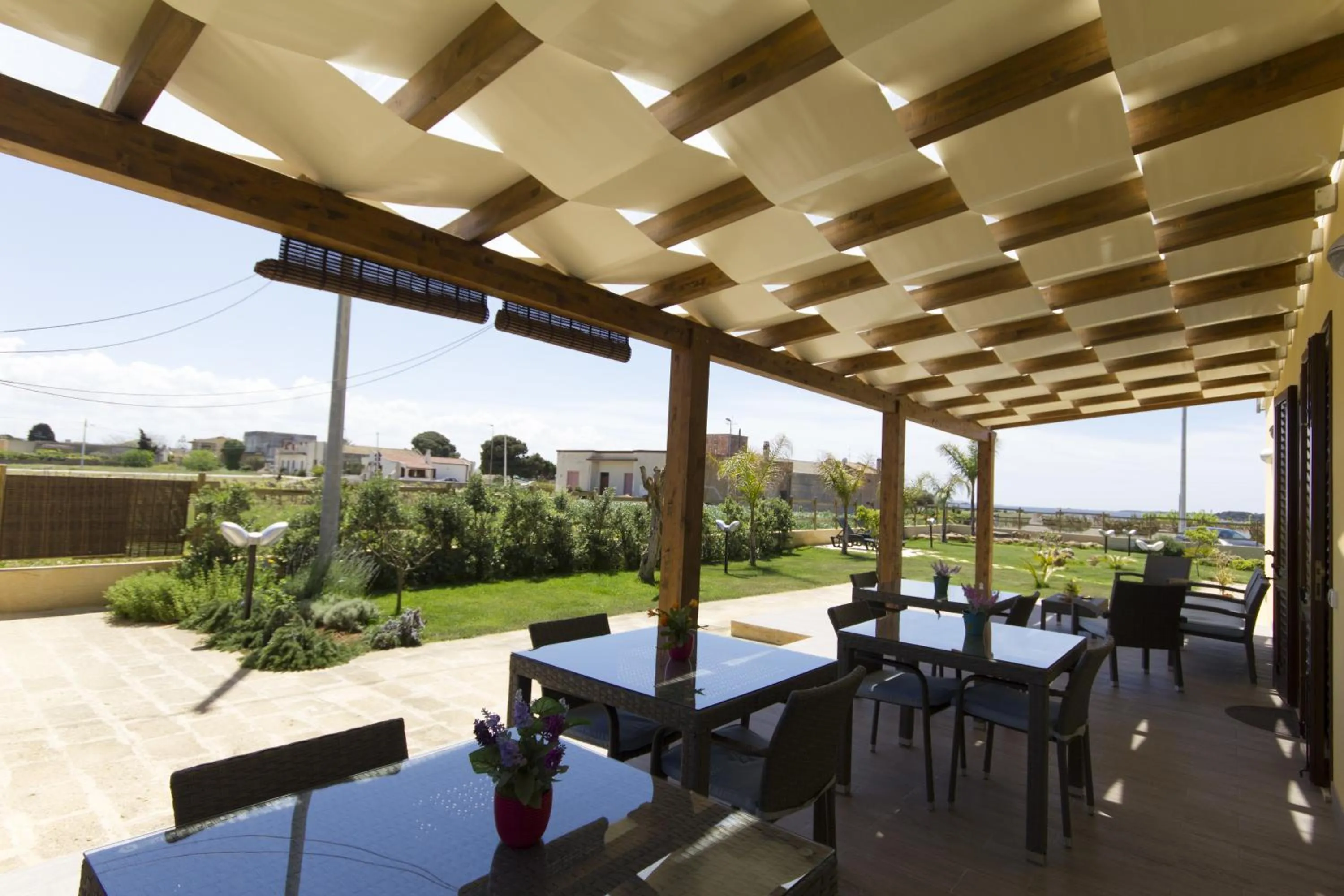 Patio in Villa del Vento