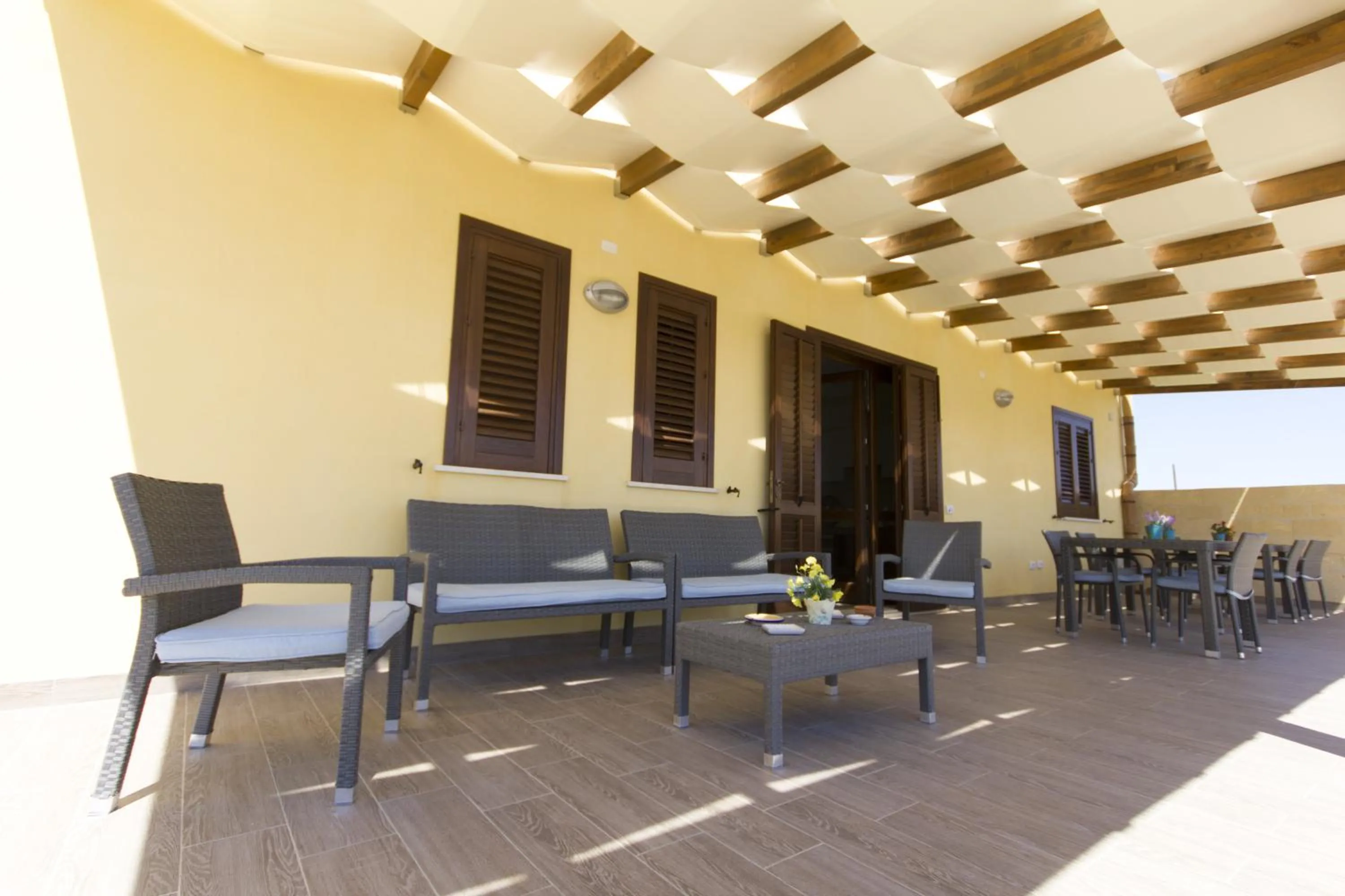 Patio in Villa del Vento