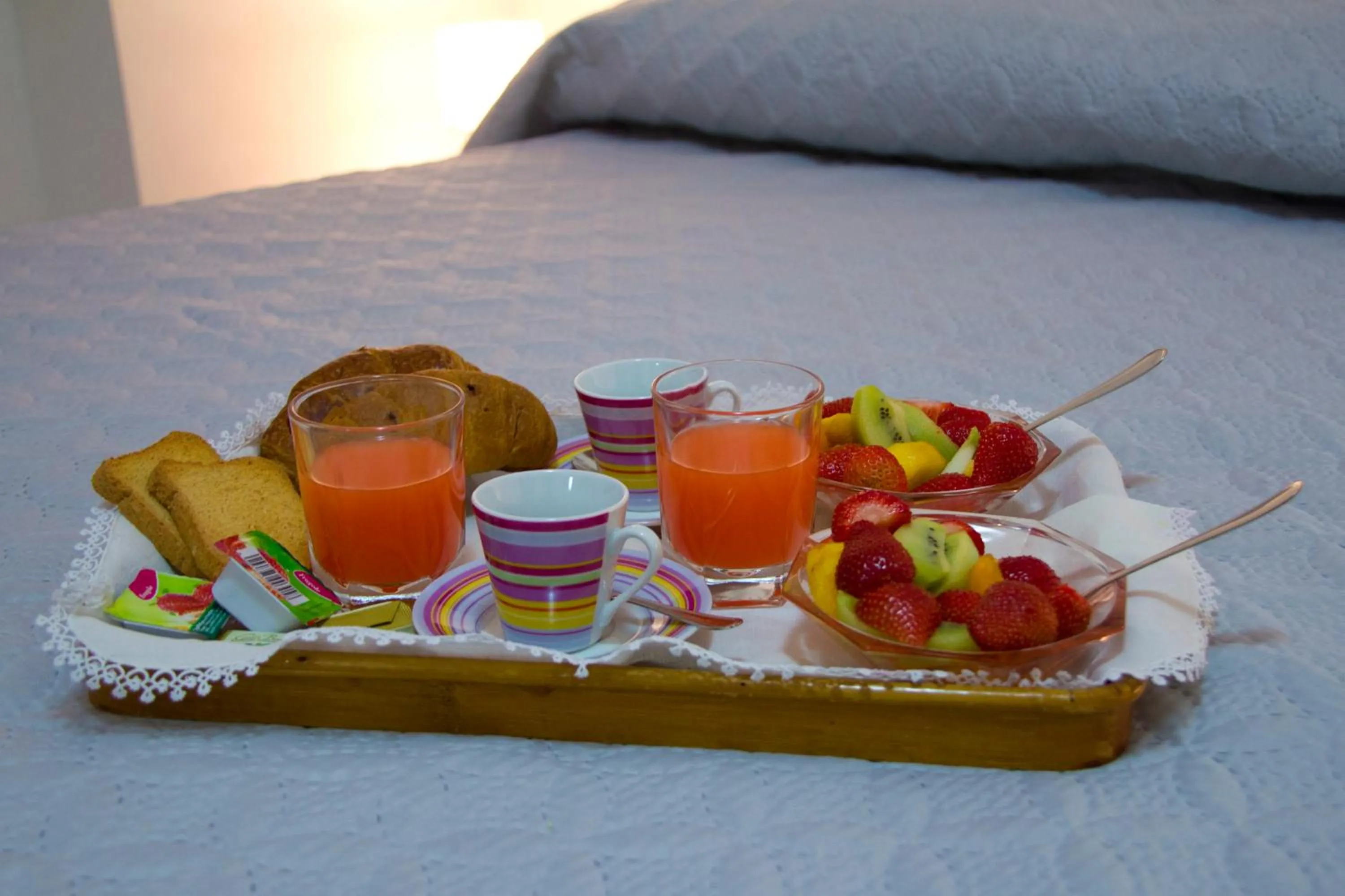 Bed in Villa del Vento