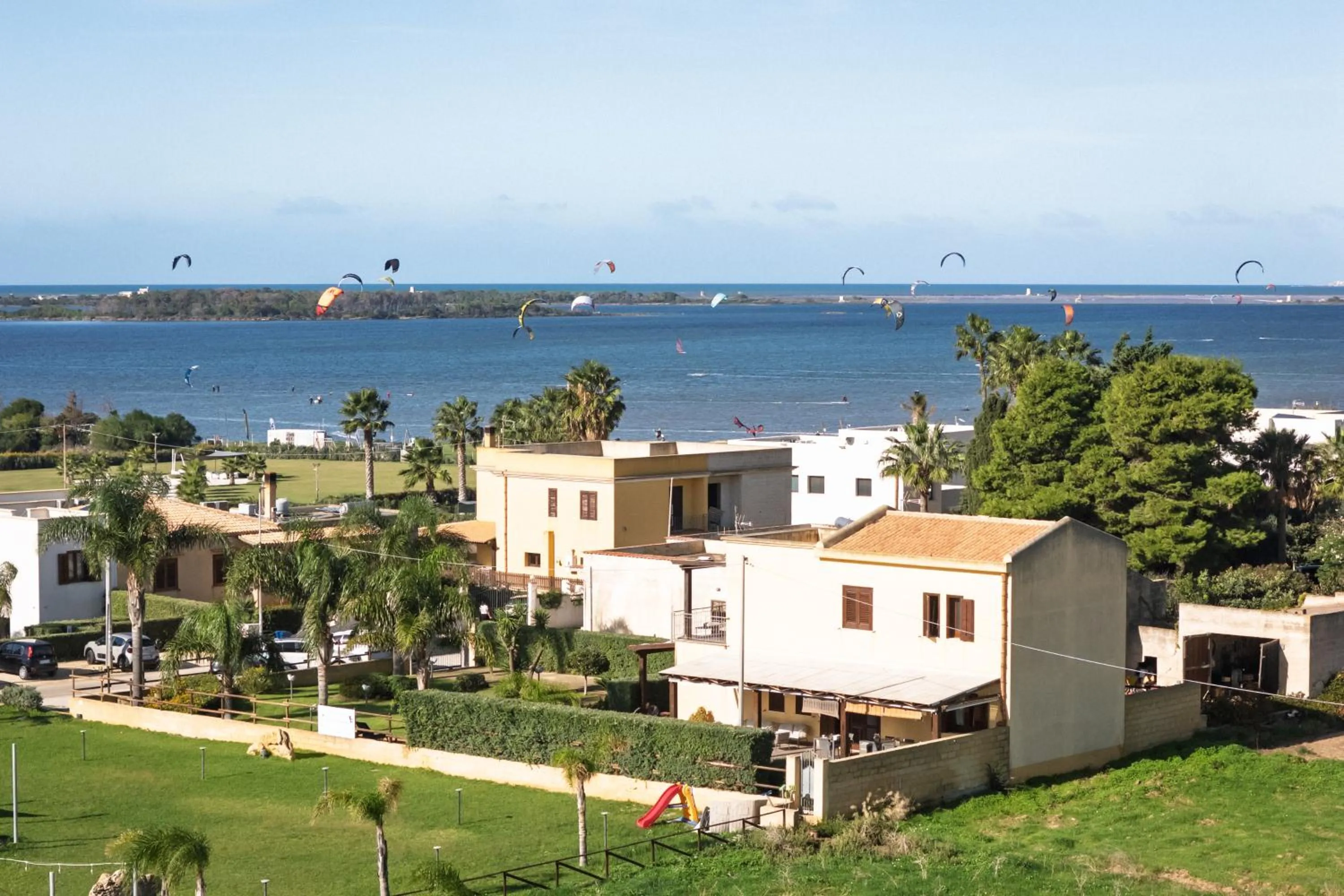 Bird's eye view in Villa del Vento