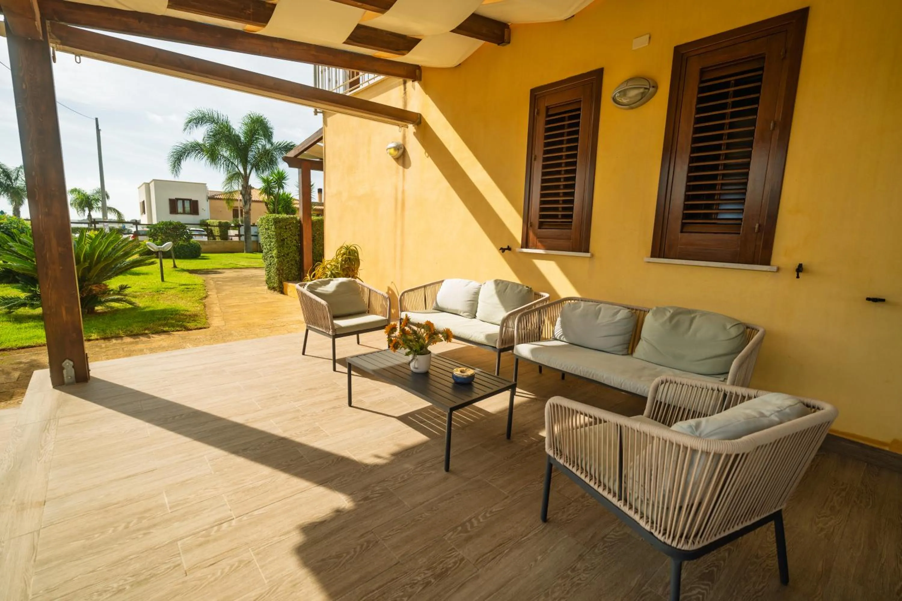 Patio in Villa del Vento