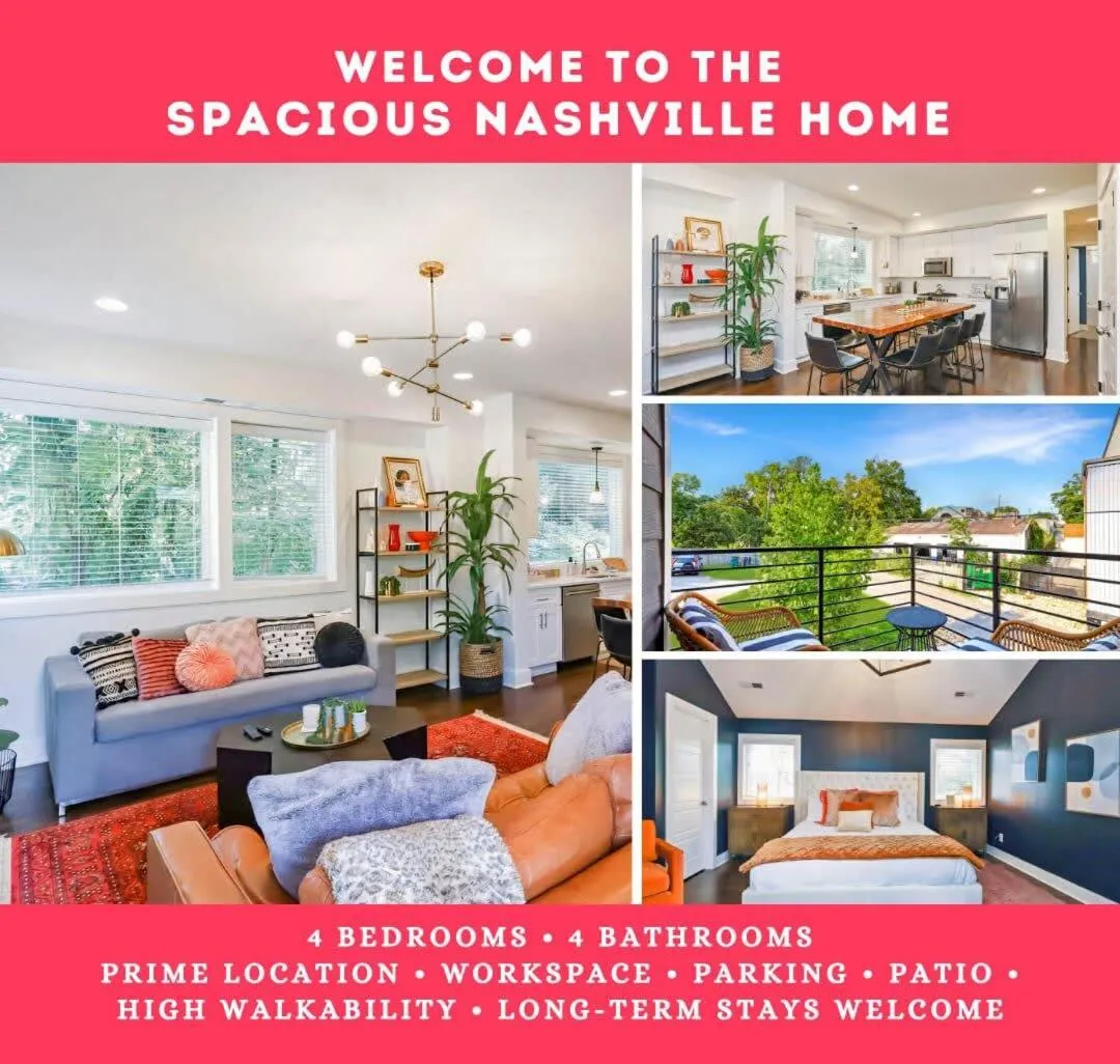 Stylish Home for 12 8th Ave South 6 Beds