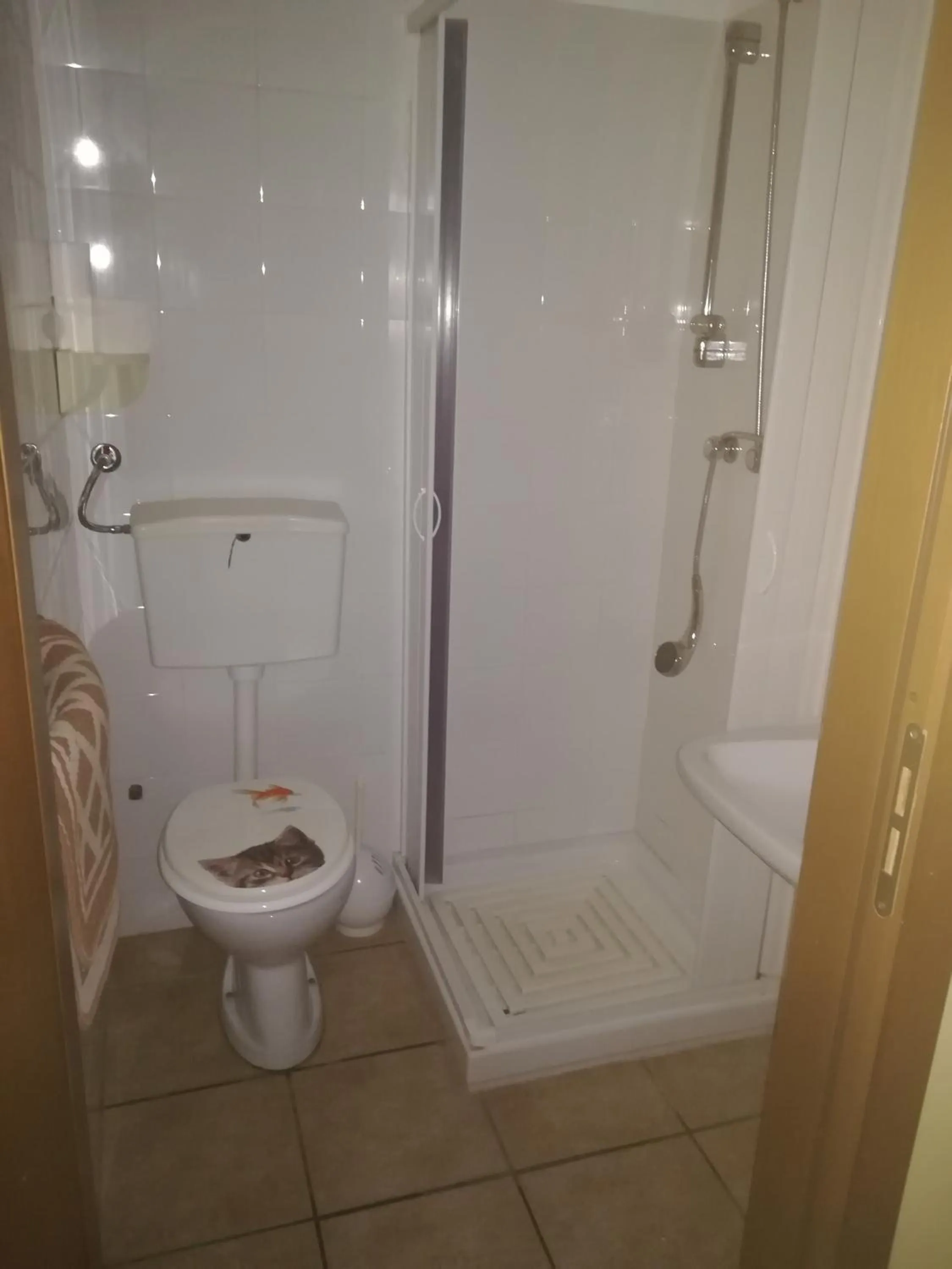 Toilet in Casa Natura Gargano