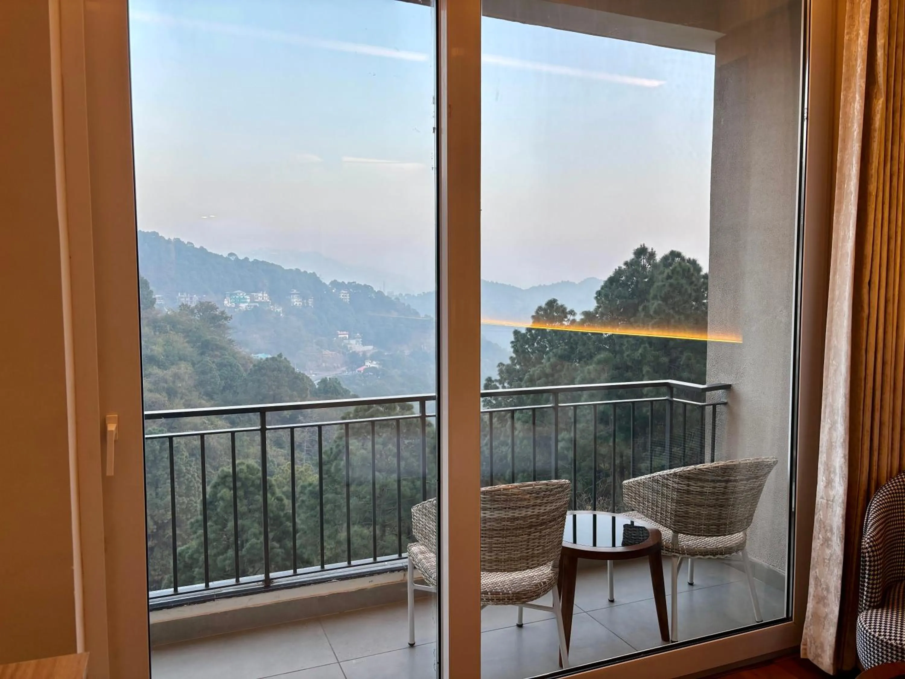 Balcony/Terrace in ARNISA Kasauli - A Boutique Hotel