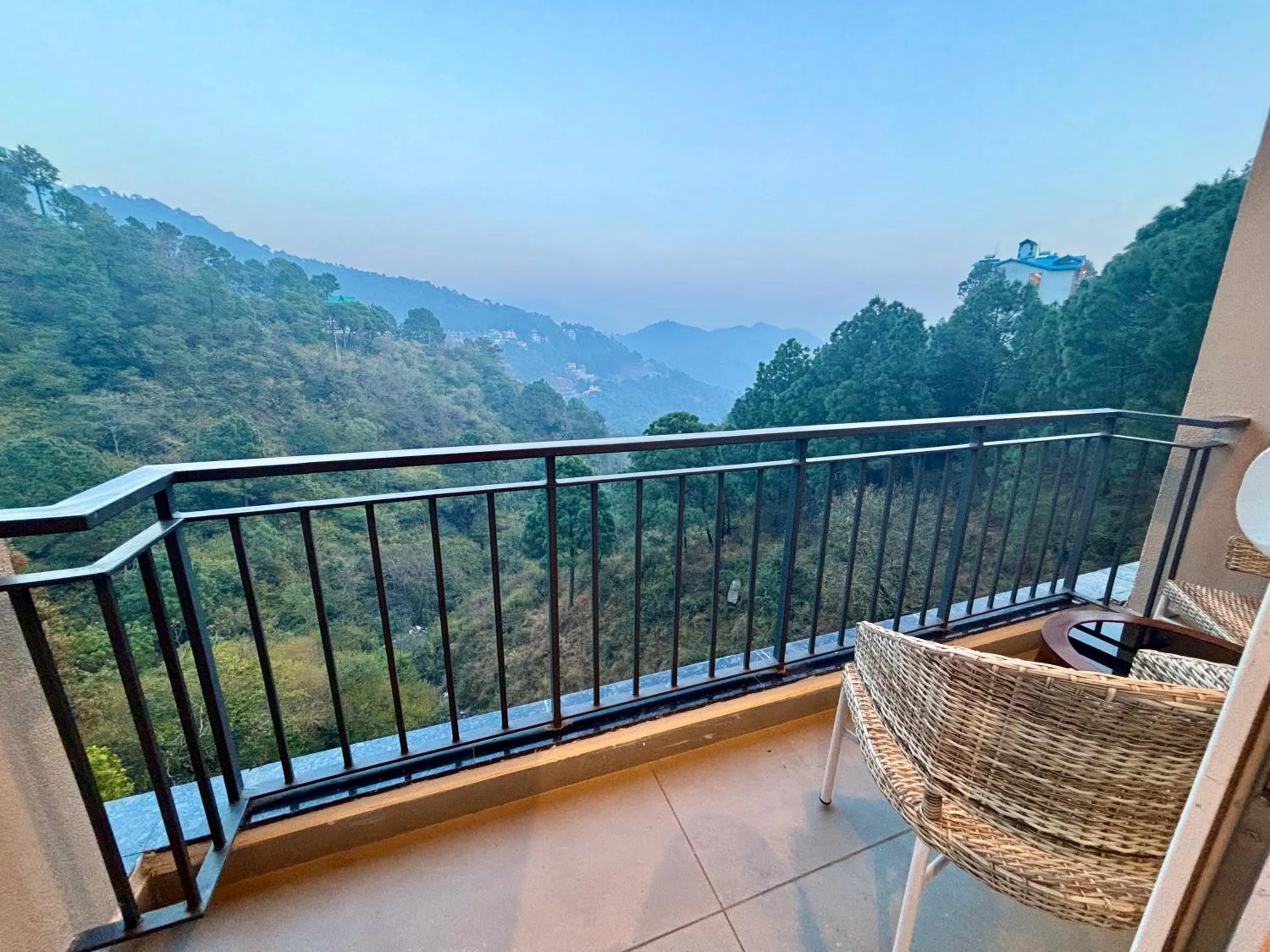 Balcony/Terrace in ARNISA Kasauli - A Boutique Hotel