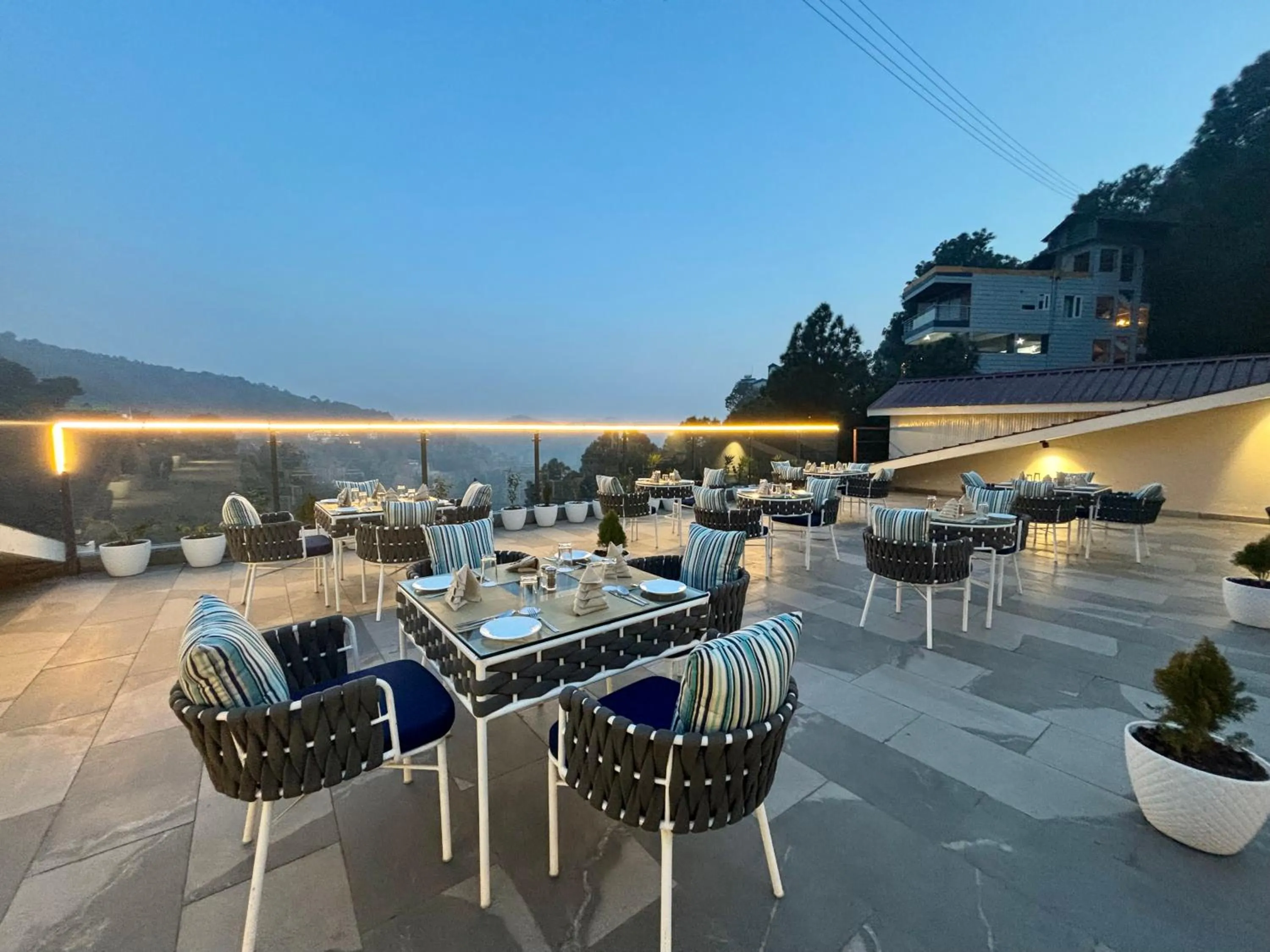 Balcony/Terrace in ARNISA Kasauli - A Boutique Hotel