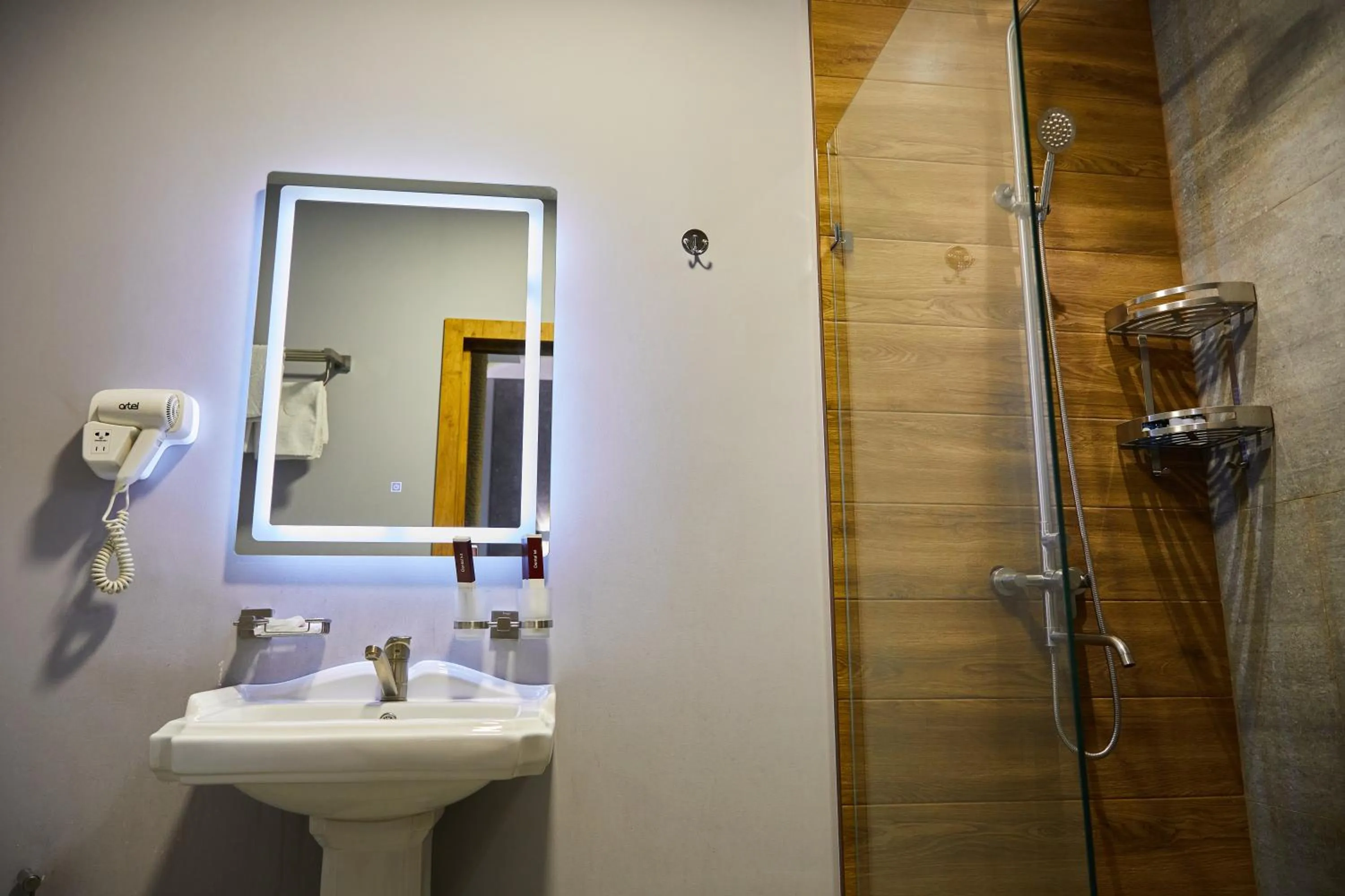 Shower in Art Plaza Hotel