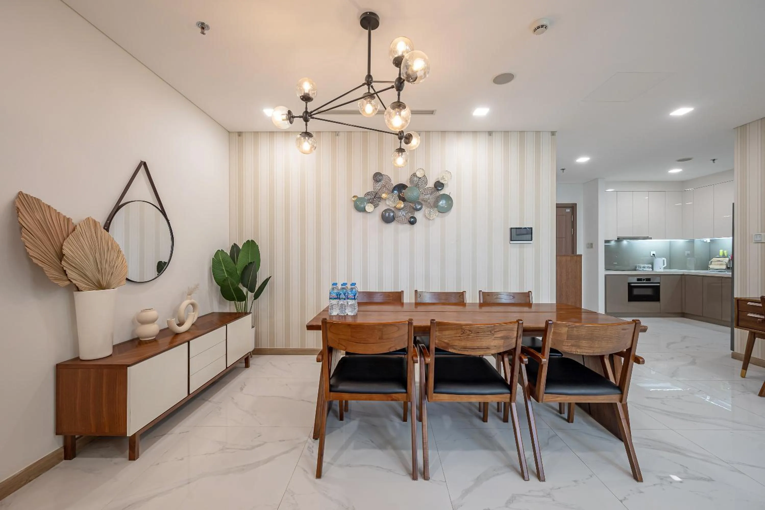 Living room in CeLaVie Serviced Apartment - The Vinhomes and Landmark