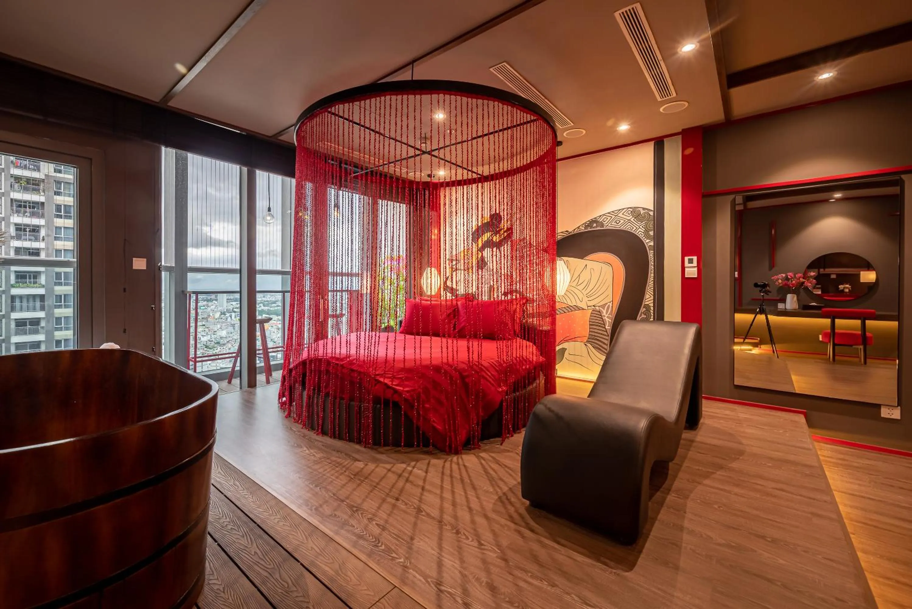 Bed in CeLaVie Serviced Apartment - The Vinhomes and Landmark