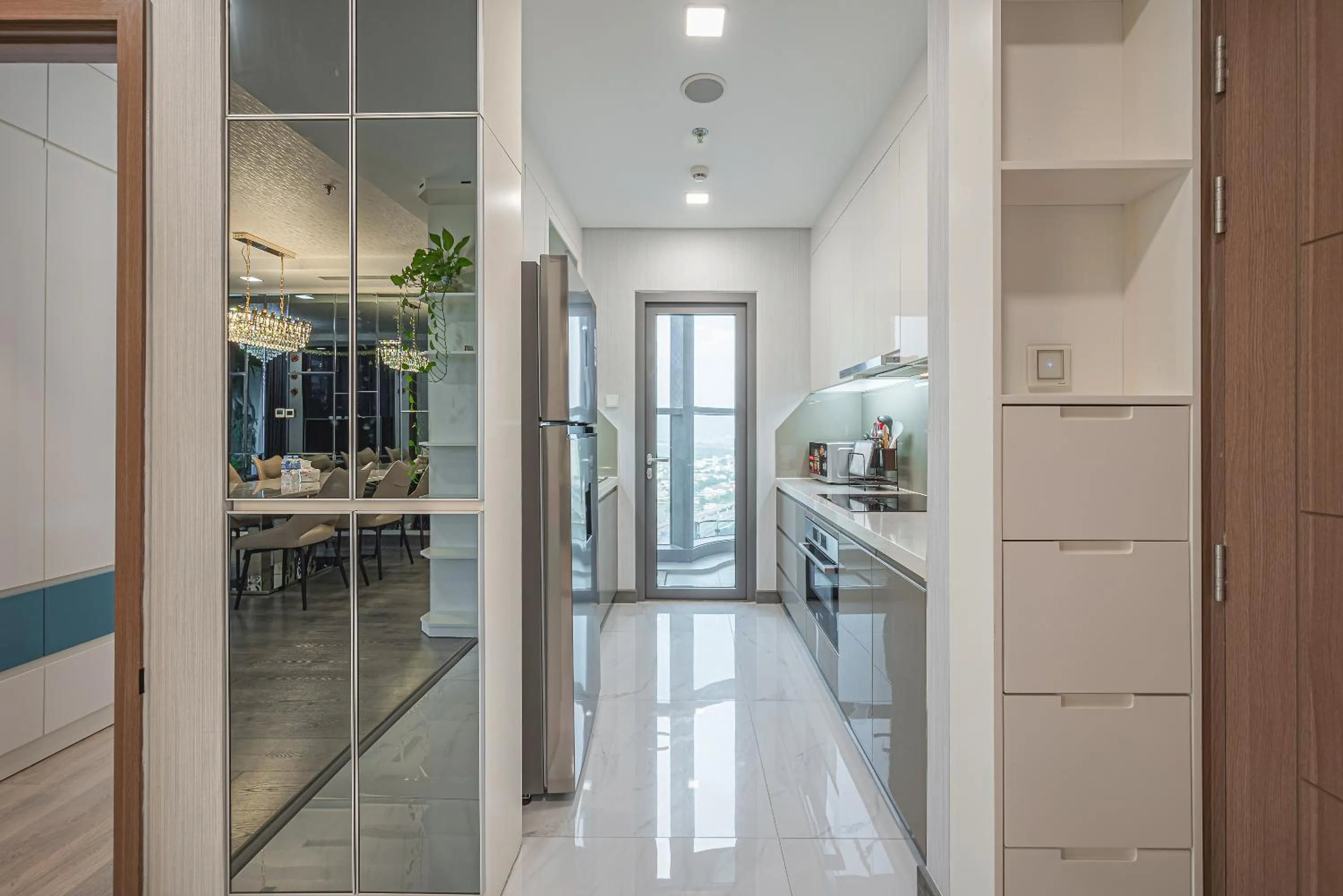 minibar in CeLaVie Serviced Apartment - The Vinhomes and Landmark