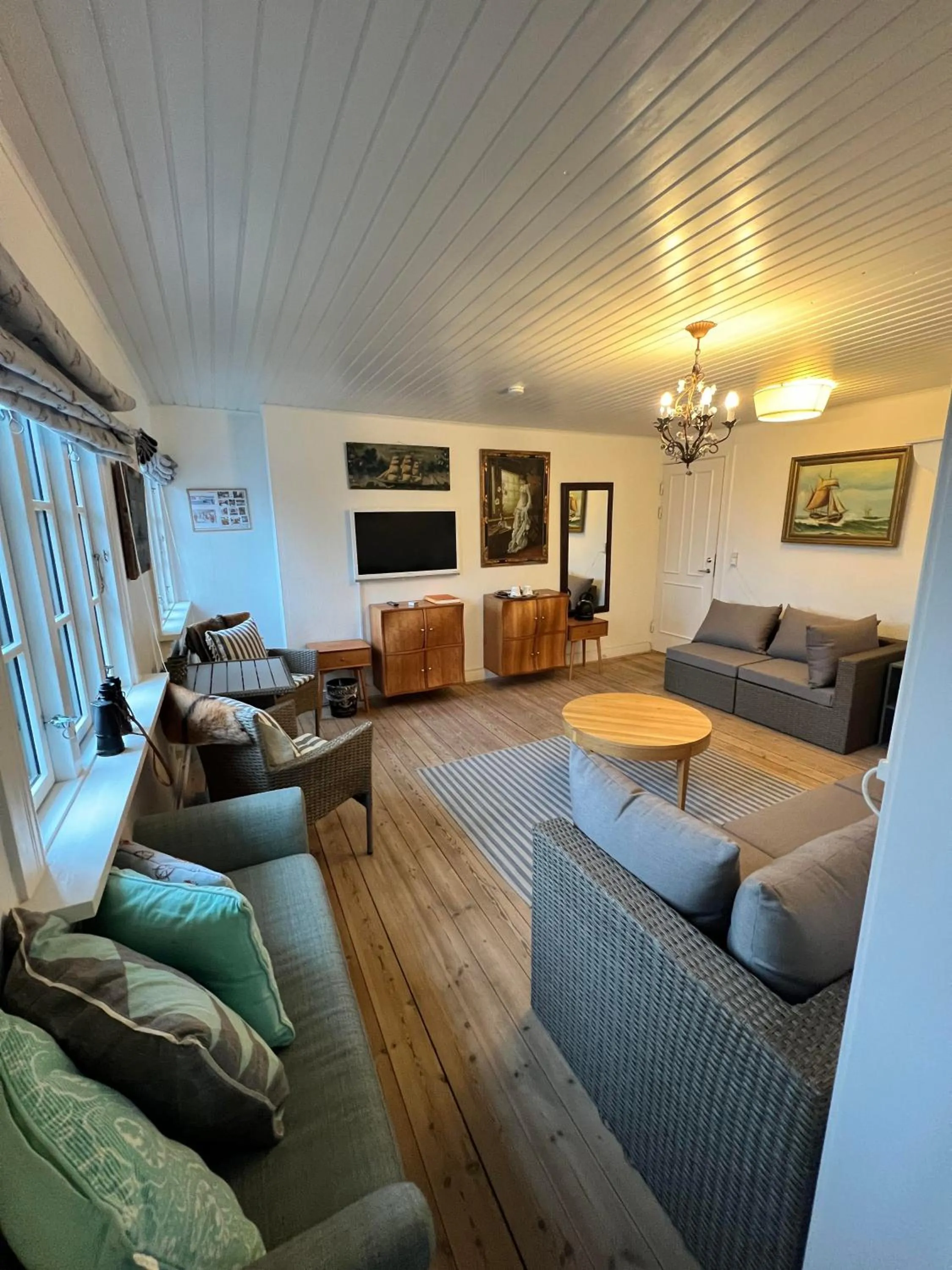 Seating area in Hotel Villa Brinkly