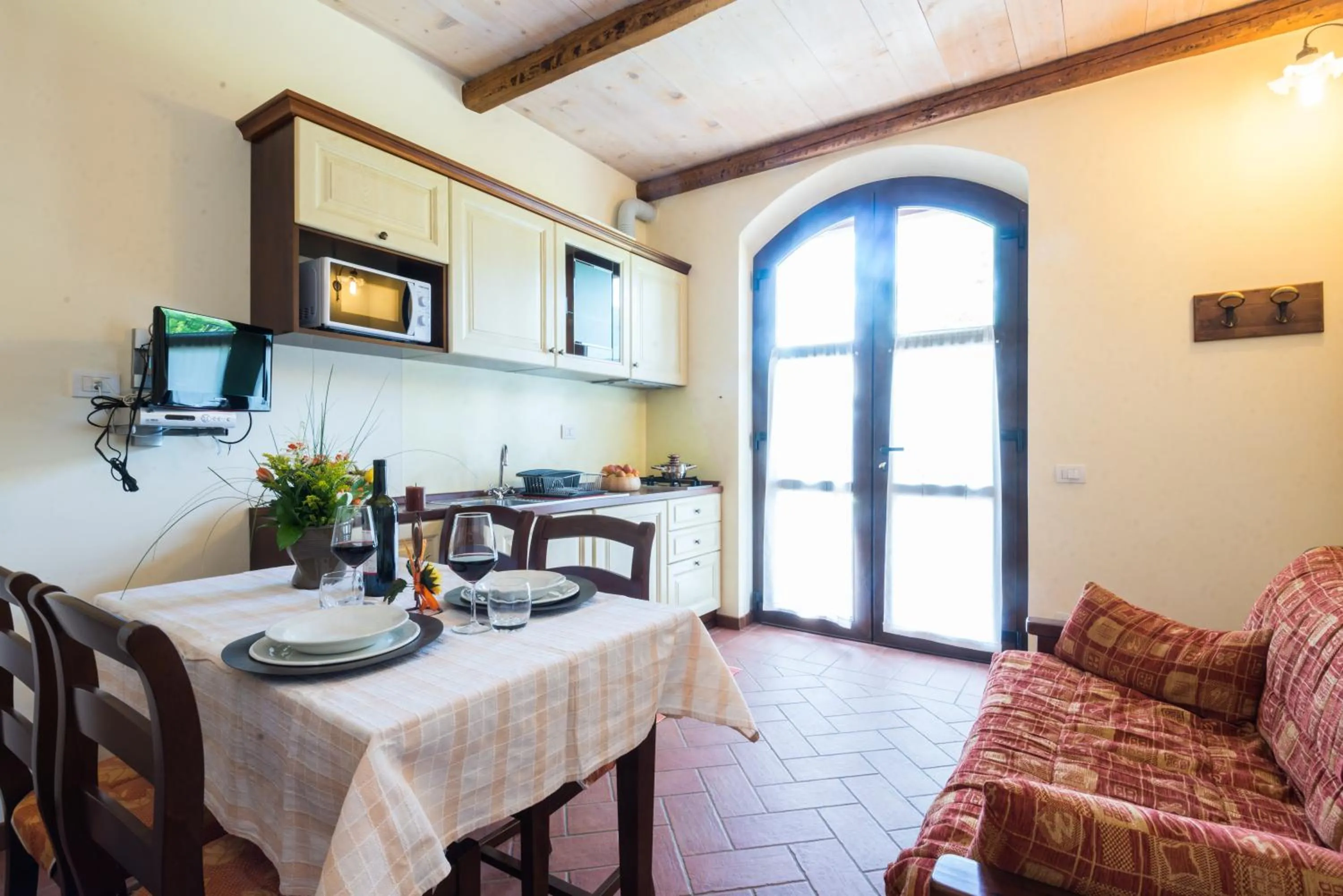 Living room in Agriturismo alla Poncia