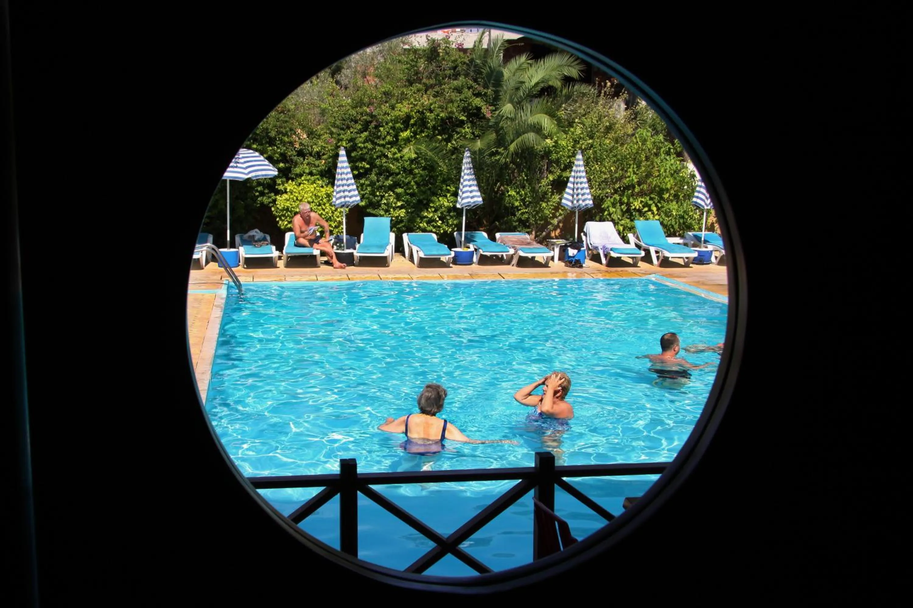 Swimming pool in Kassandra Hotel