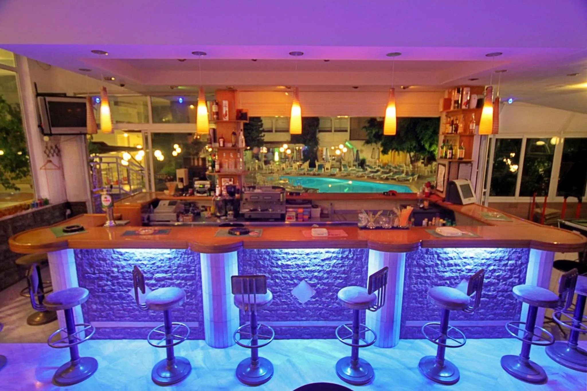 Lounge or bar in Kassandra Hotel