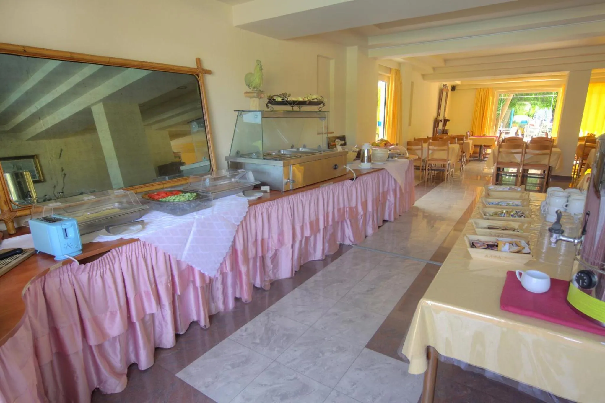 Kitchen or kitchenette in Kassandra Hotel