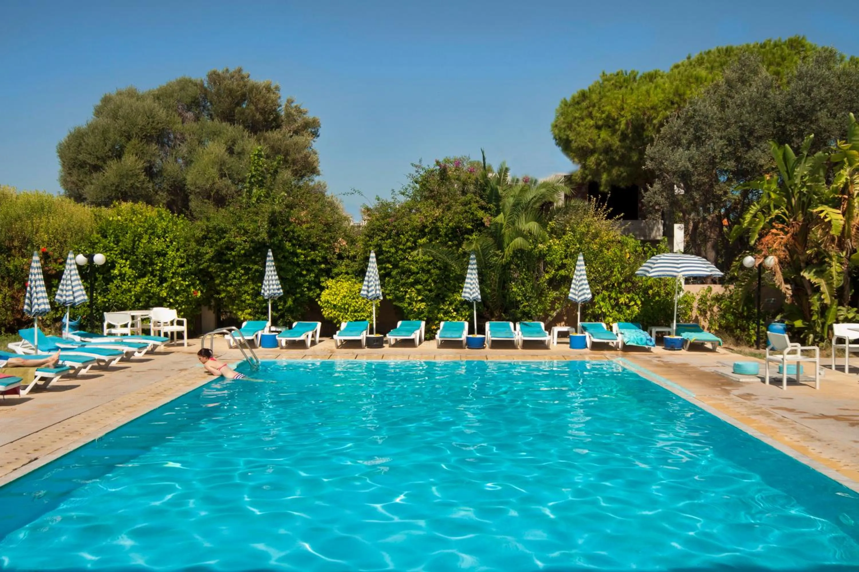 Swimming pool in Kassandra Hotel