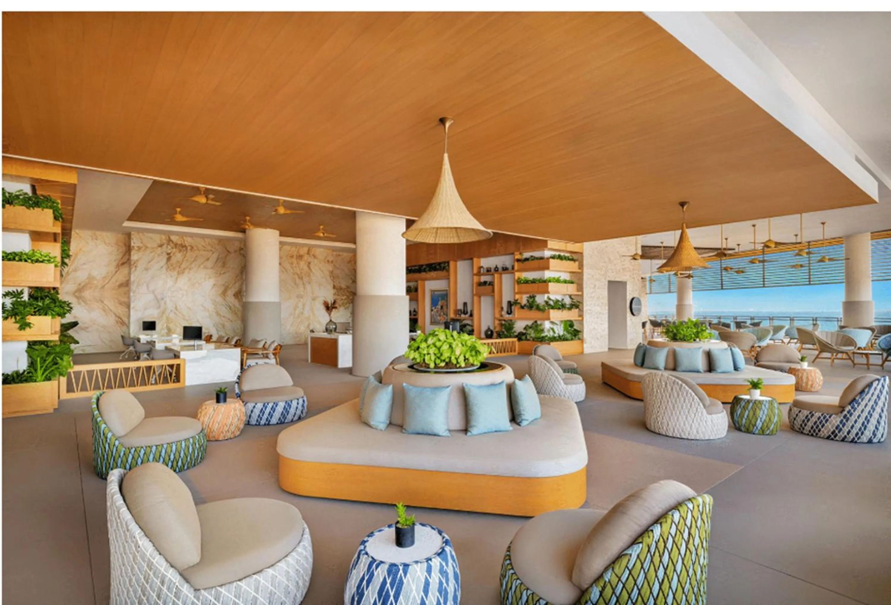 Lobby or reception in Dreams Estrella del Mar Mazatlan Golf & Spa Resort - All Inclusive