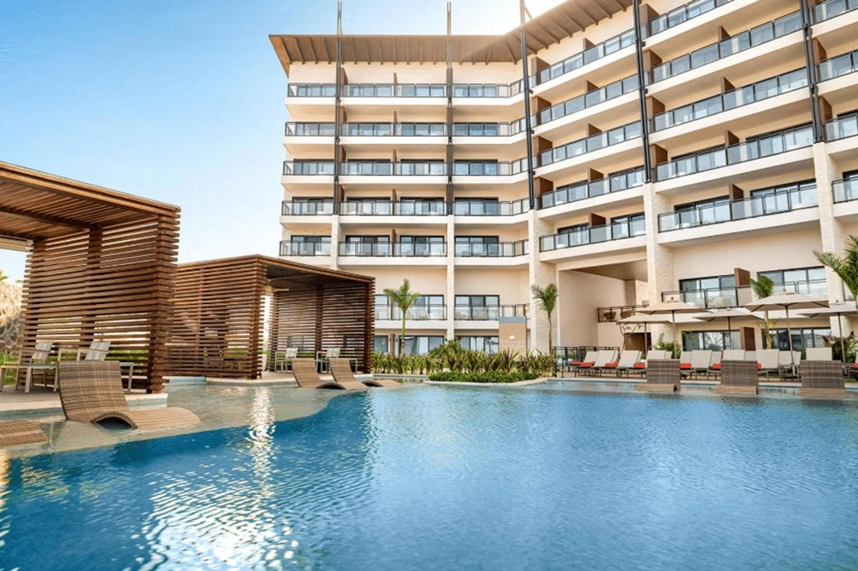 Pool view in Dreams Estrella del Mar Mazatlan Golf & Spa Resort - All Inclusive