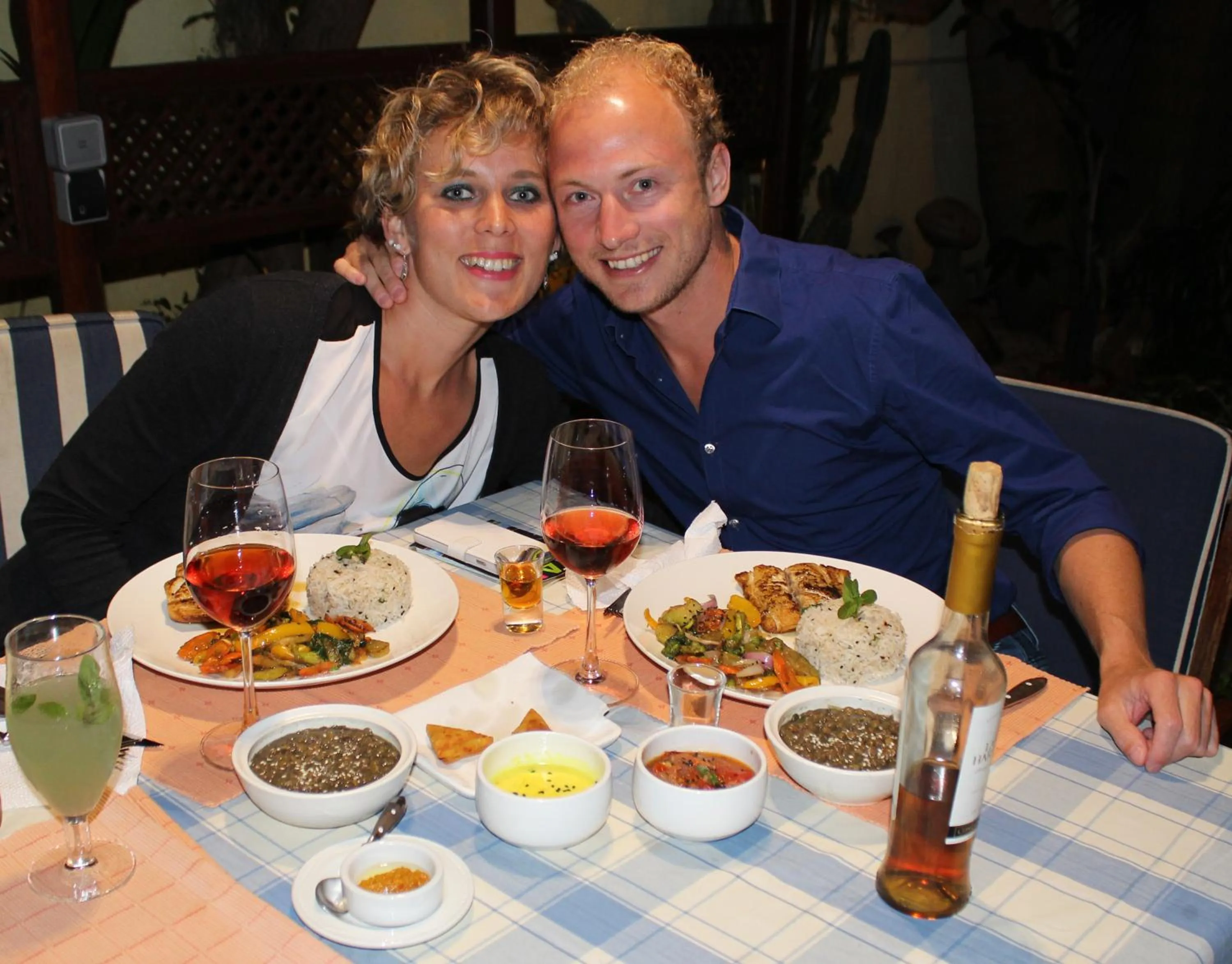 Guests in La Reine Creole