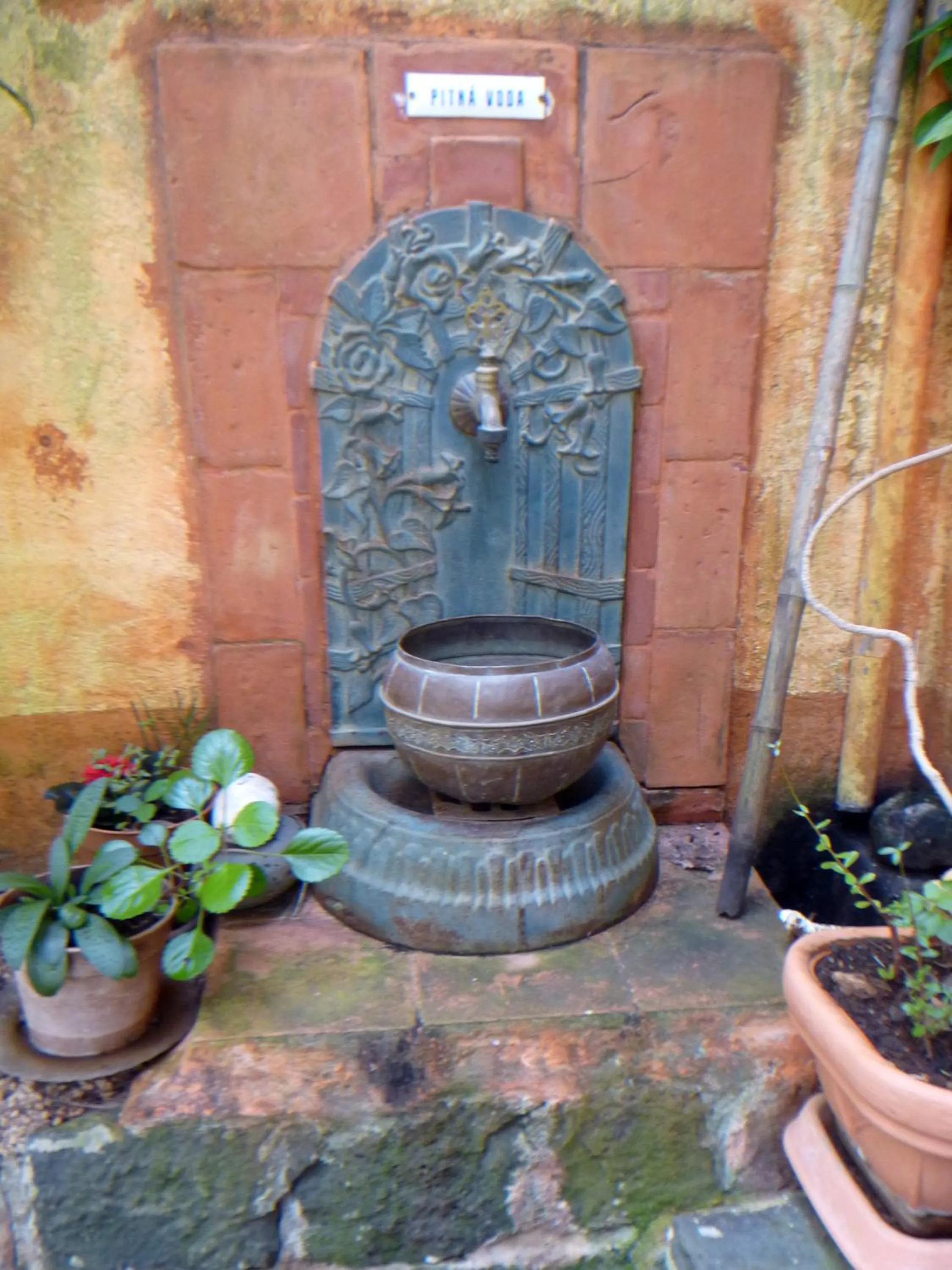 Facade/entrance in La Reine Creole