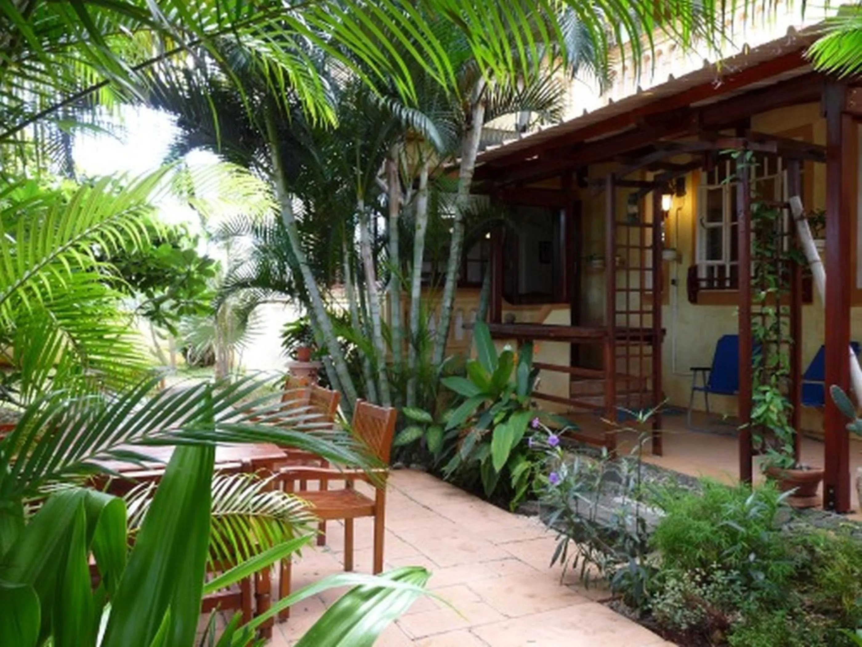 Garden in La Reine Creole