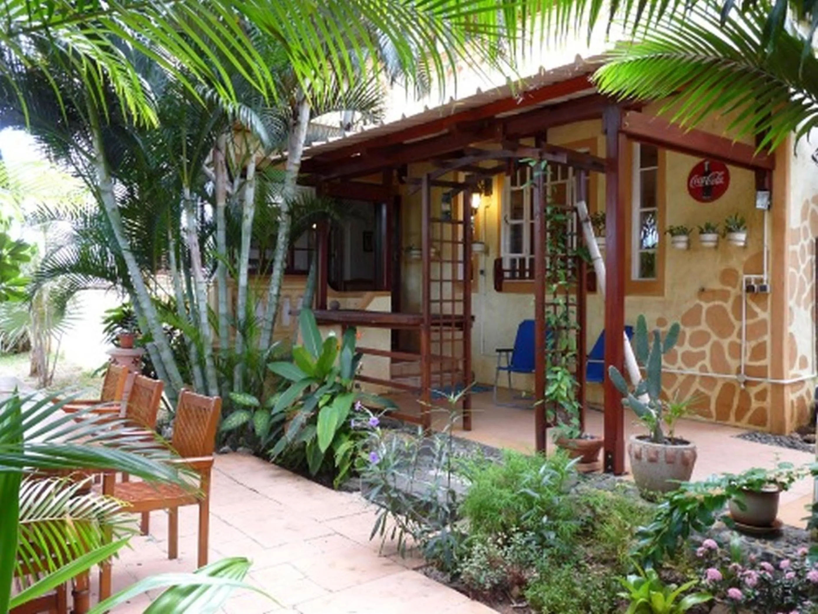 Garden in La Reine Creole