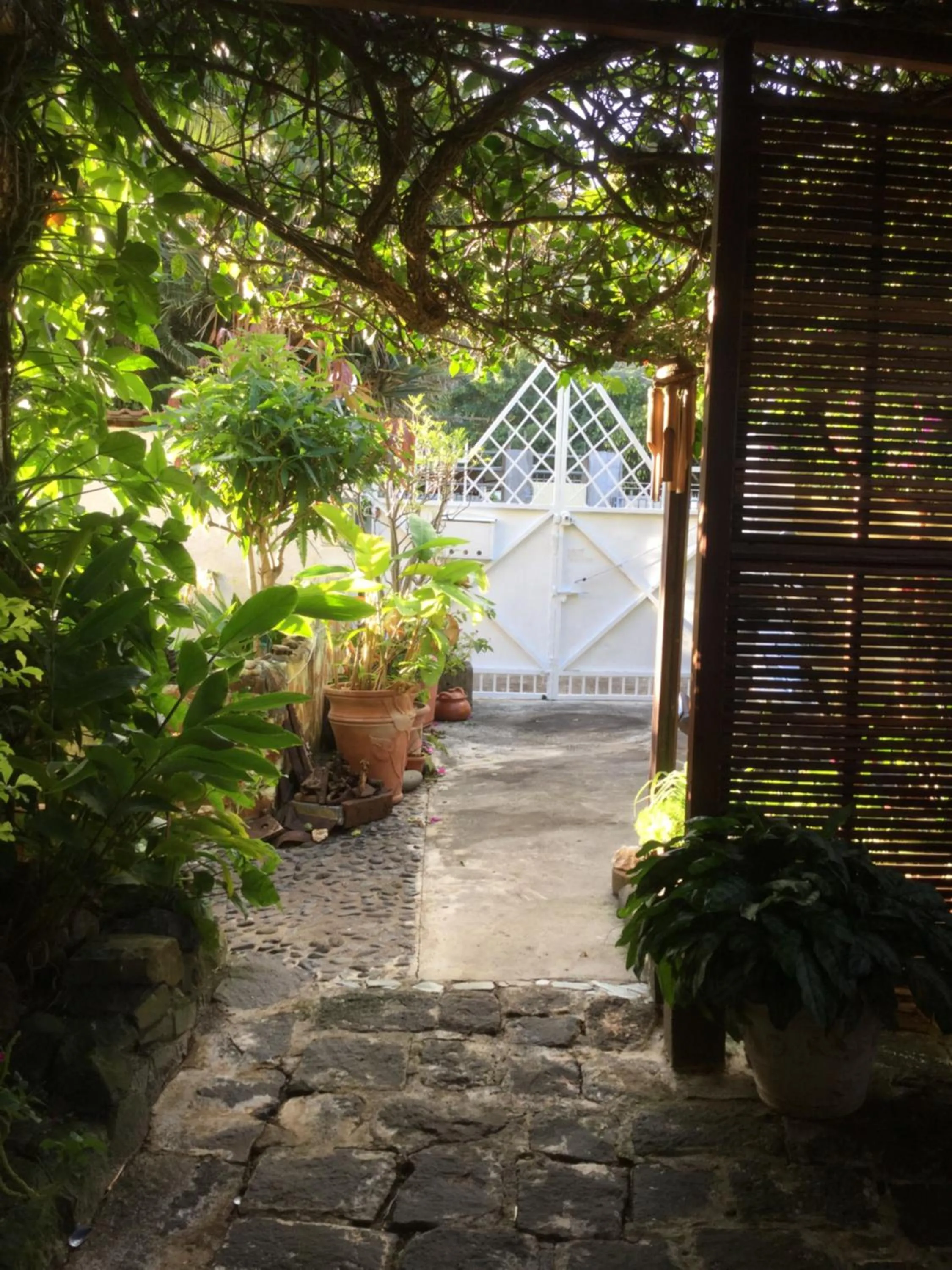 Facade/entrance in La Reine Creole