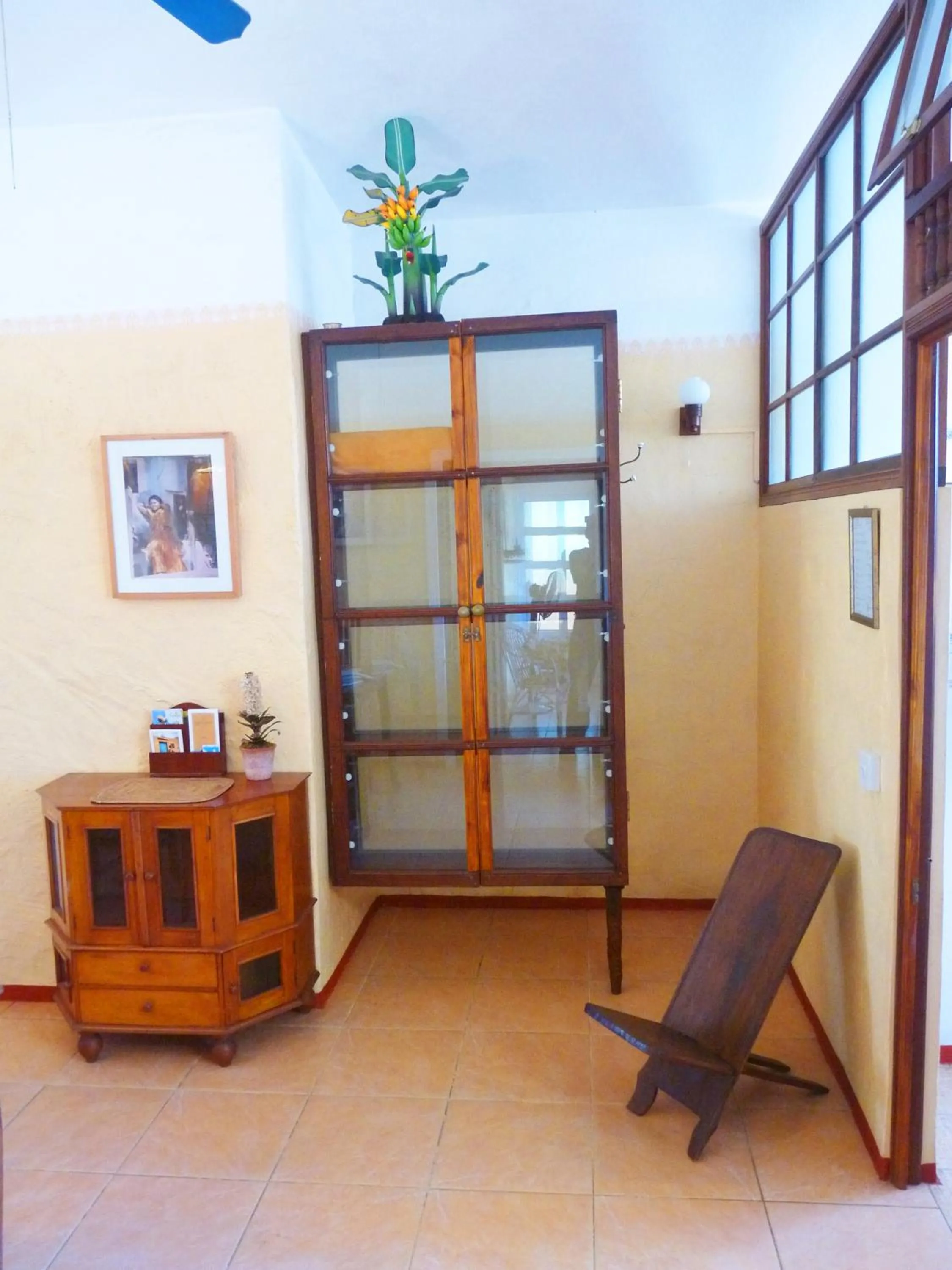 Dining area in La Reine Creole
