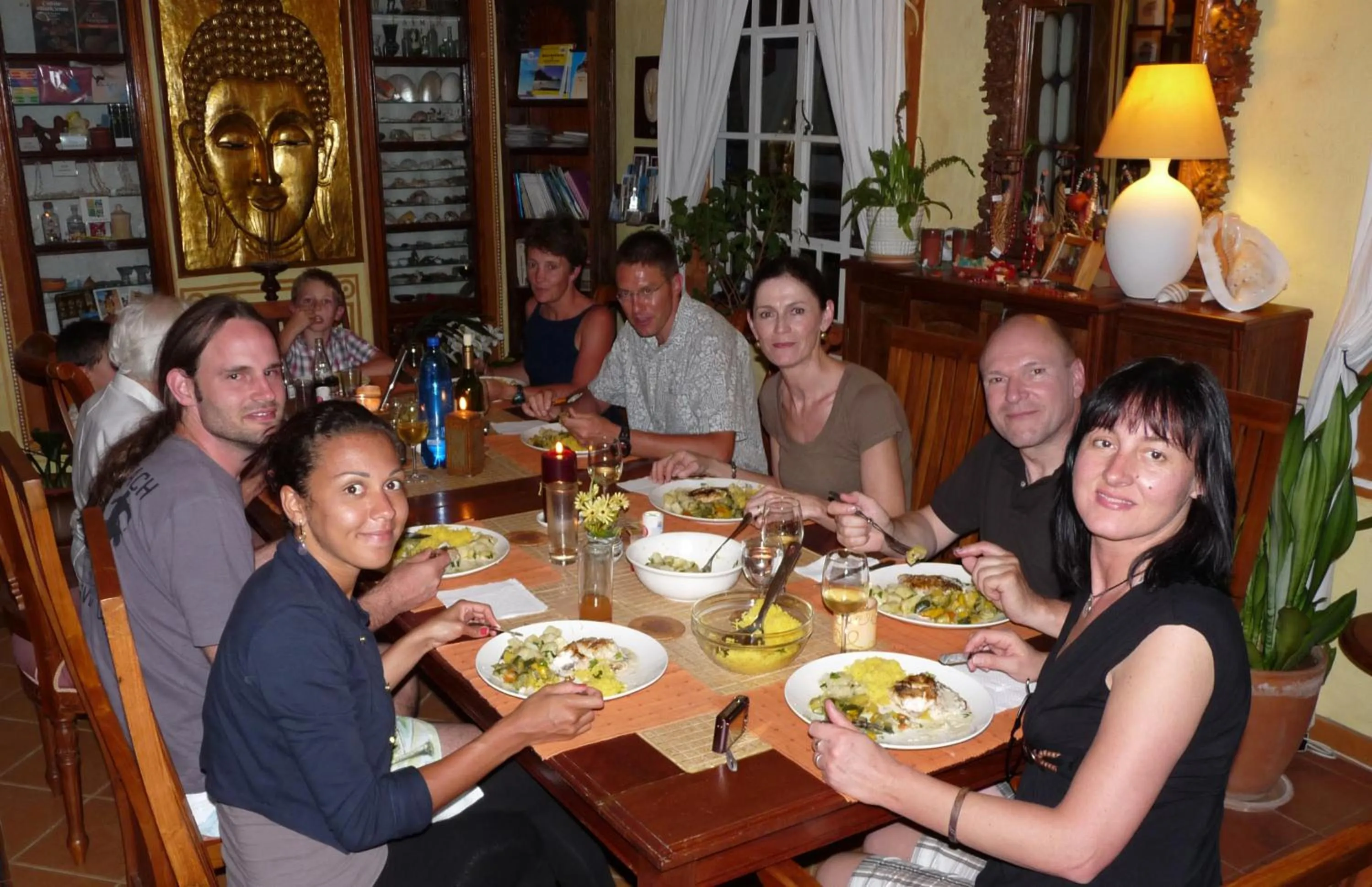 People in La Reine Creole