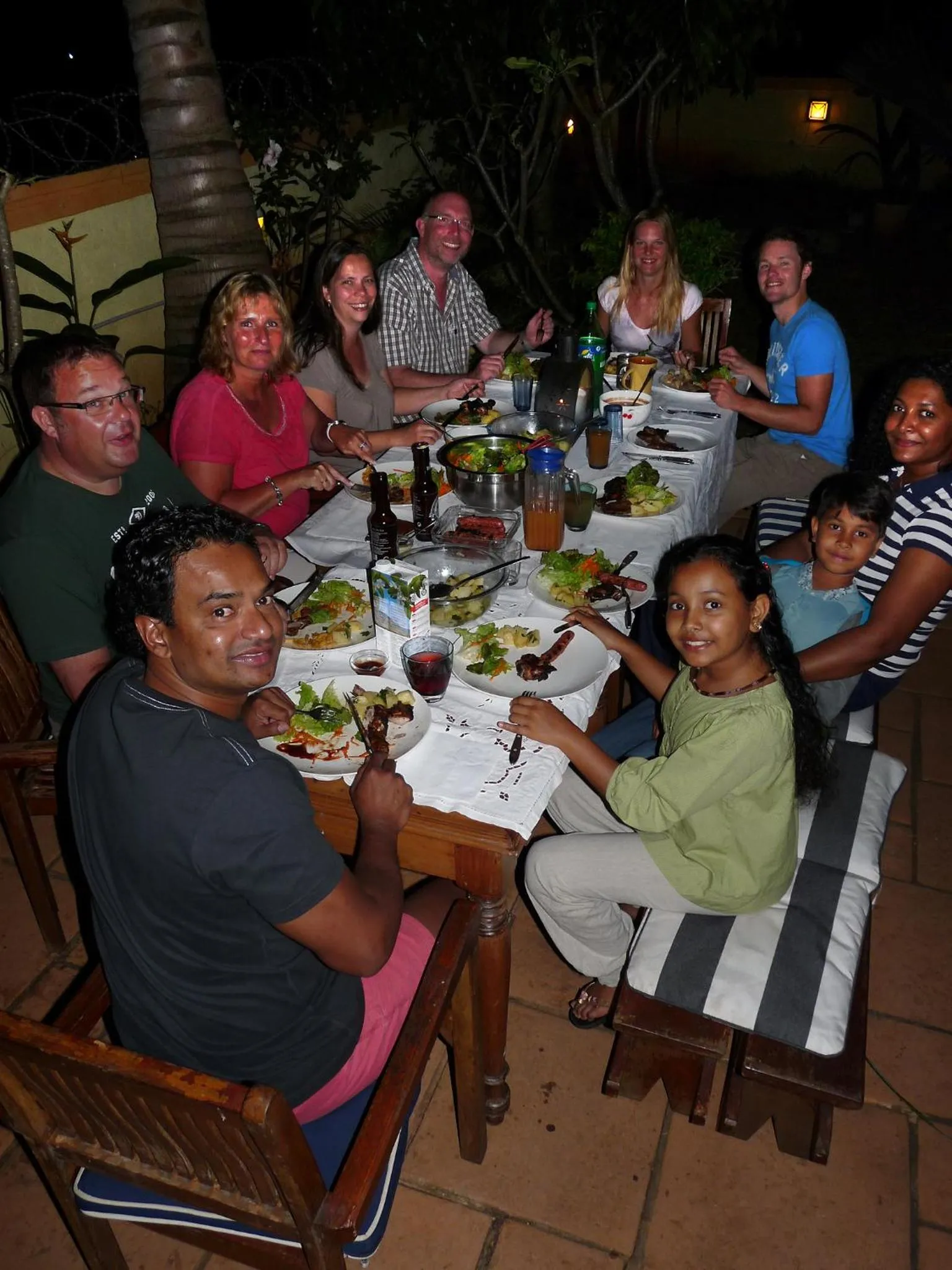 People in La Reine Creole