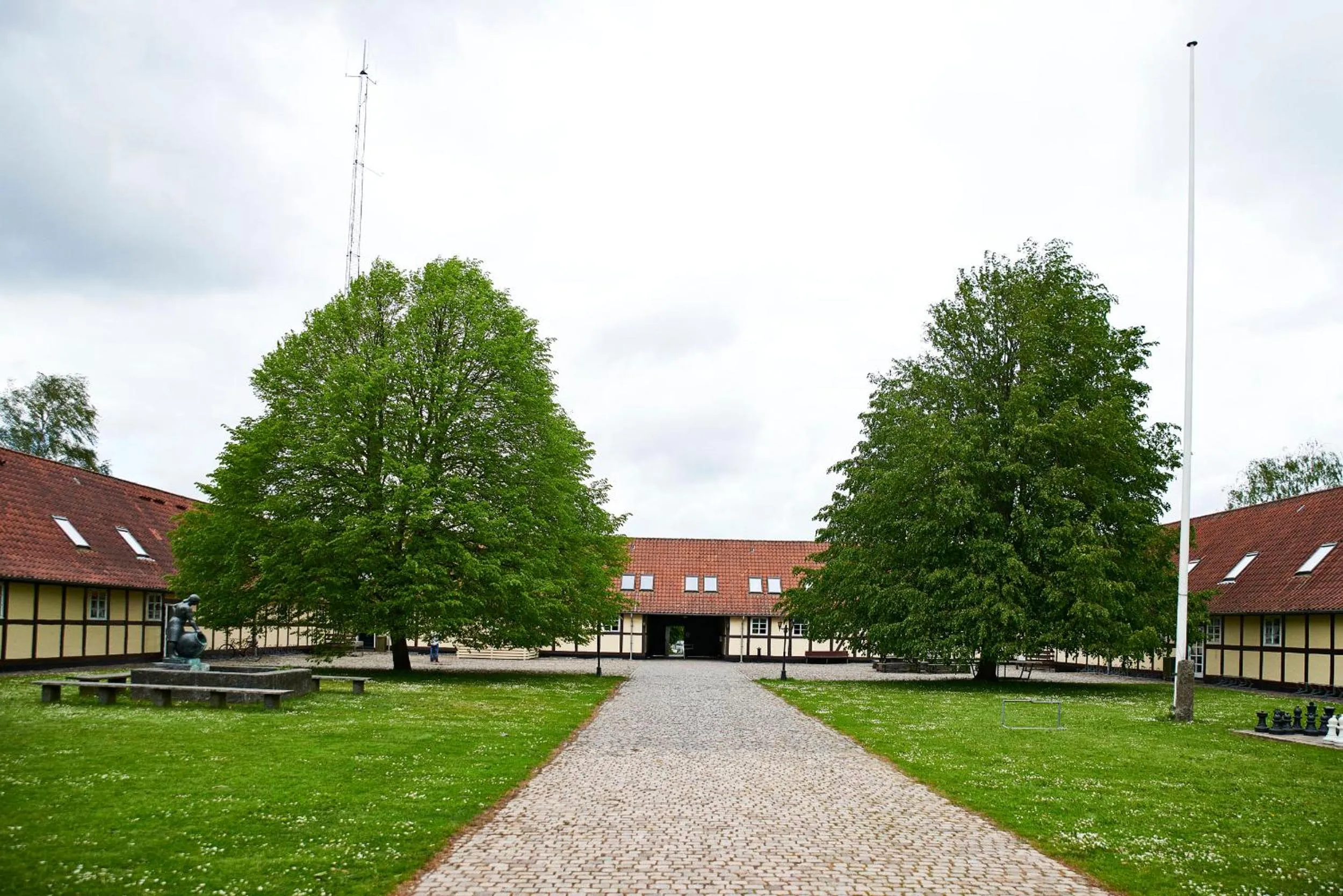 Facade/entrance in Kragsbjerggaard Vandrerhjem