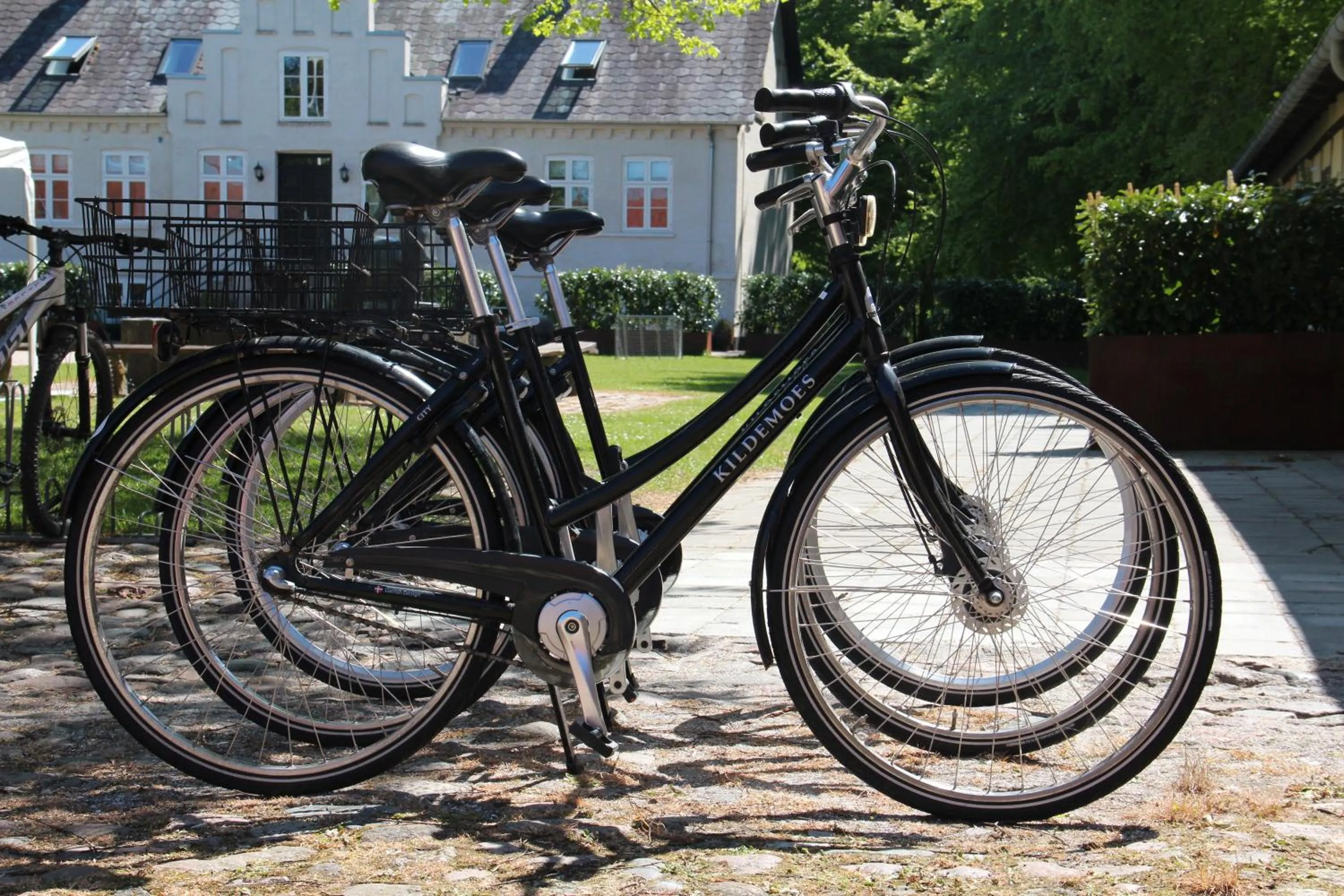 Cycling in Kragsbjerggaard Vandrerhjem