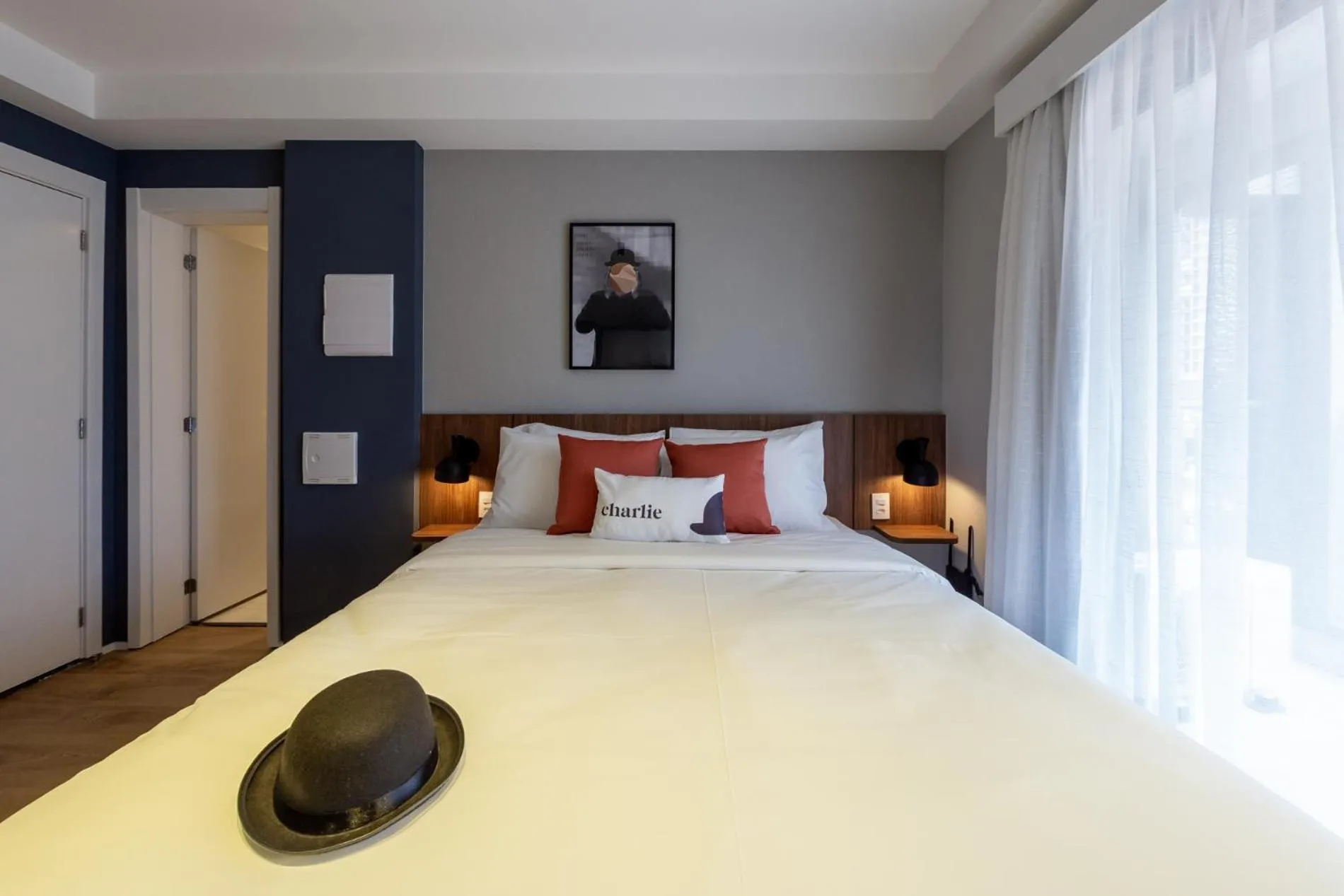 Bed in House of Charlie Paraiso