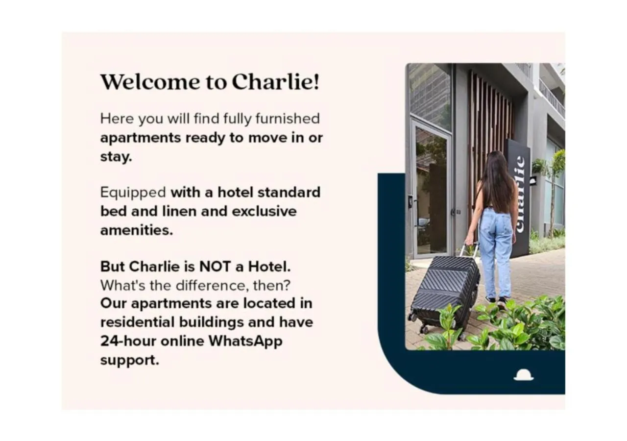 Text overlay in House of Charlie Paraiso