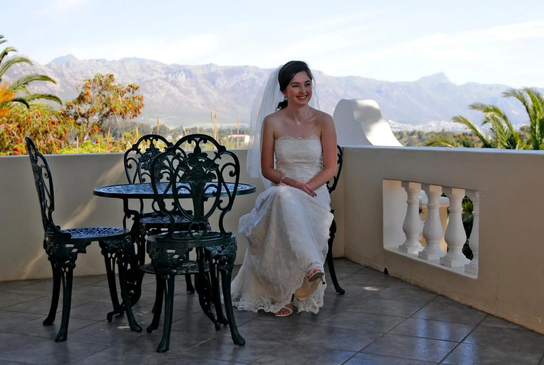 Balcony/Terrace in Ongegund Lodge