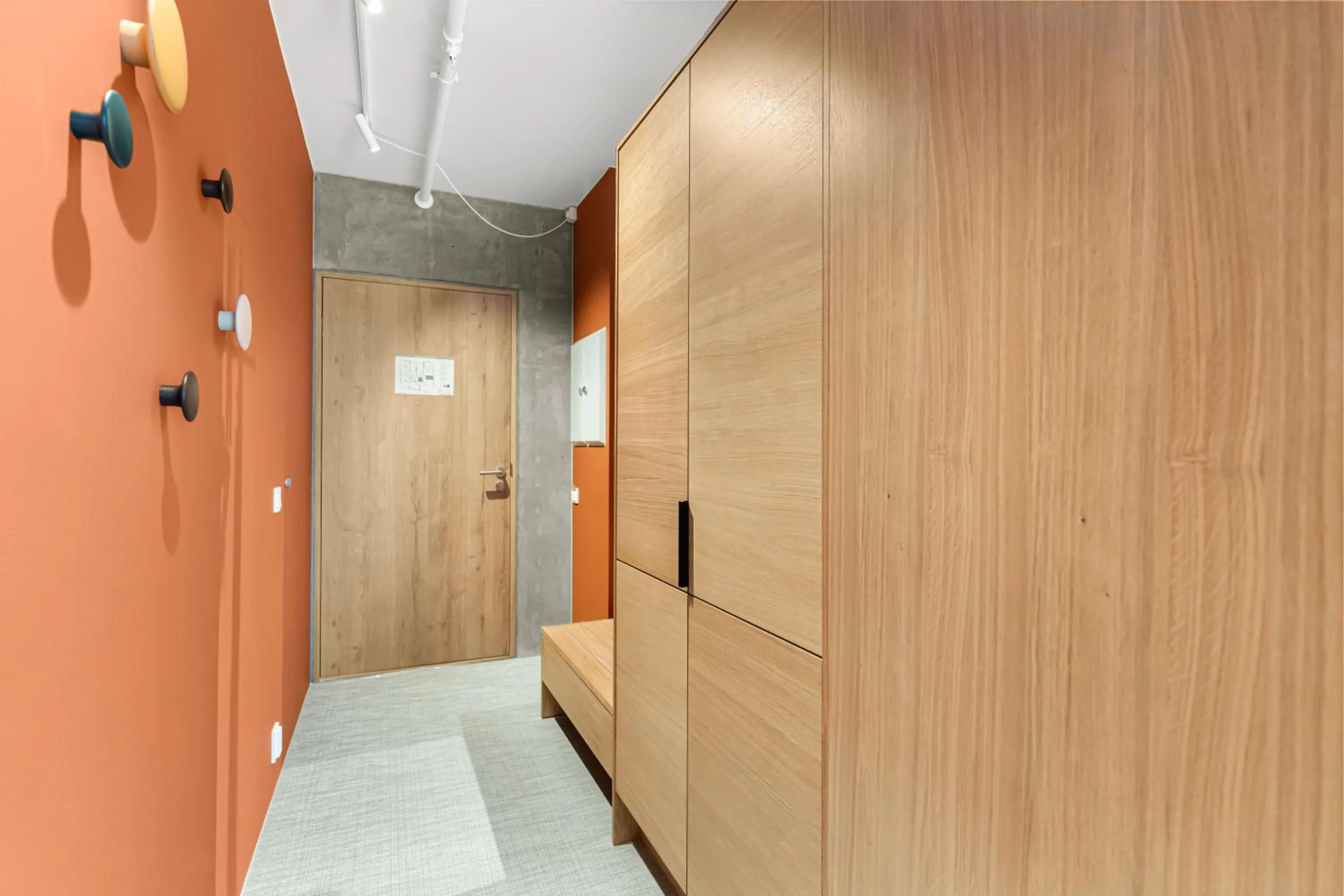 Bedroom in LUX Hotel Apartments Lillestrøm