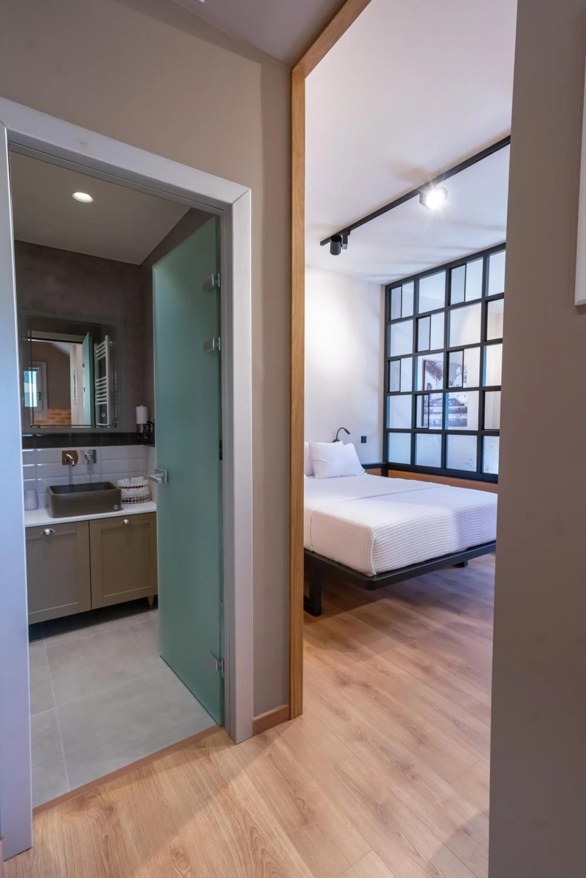 Bed in Kraka Apartments