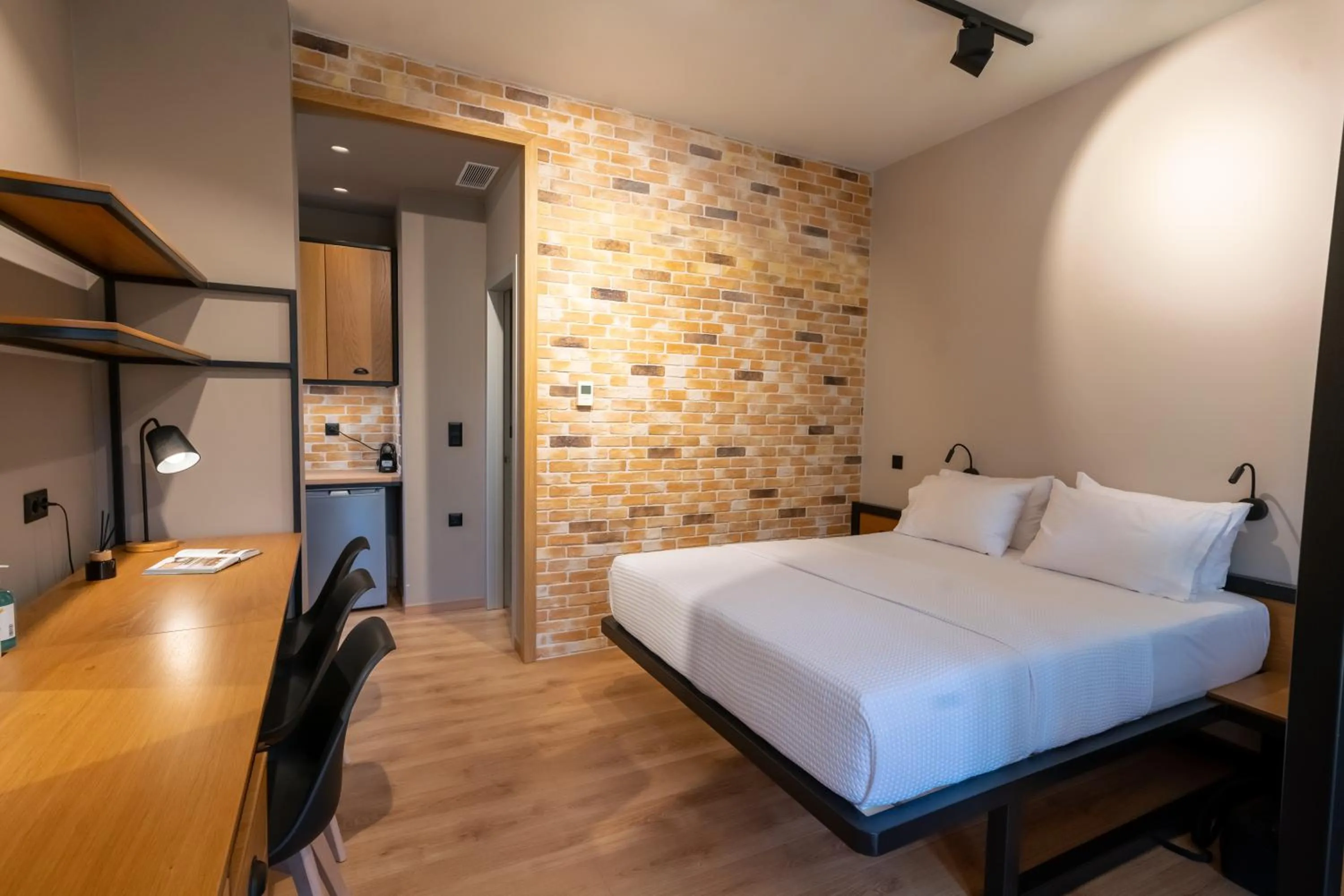 Bed in Kraka Apartments