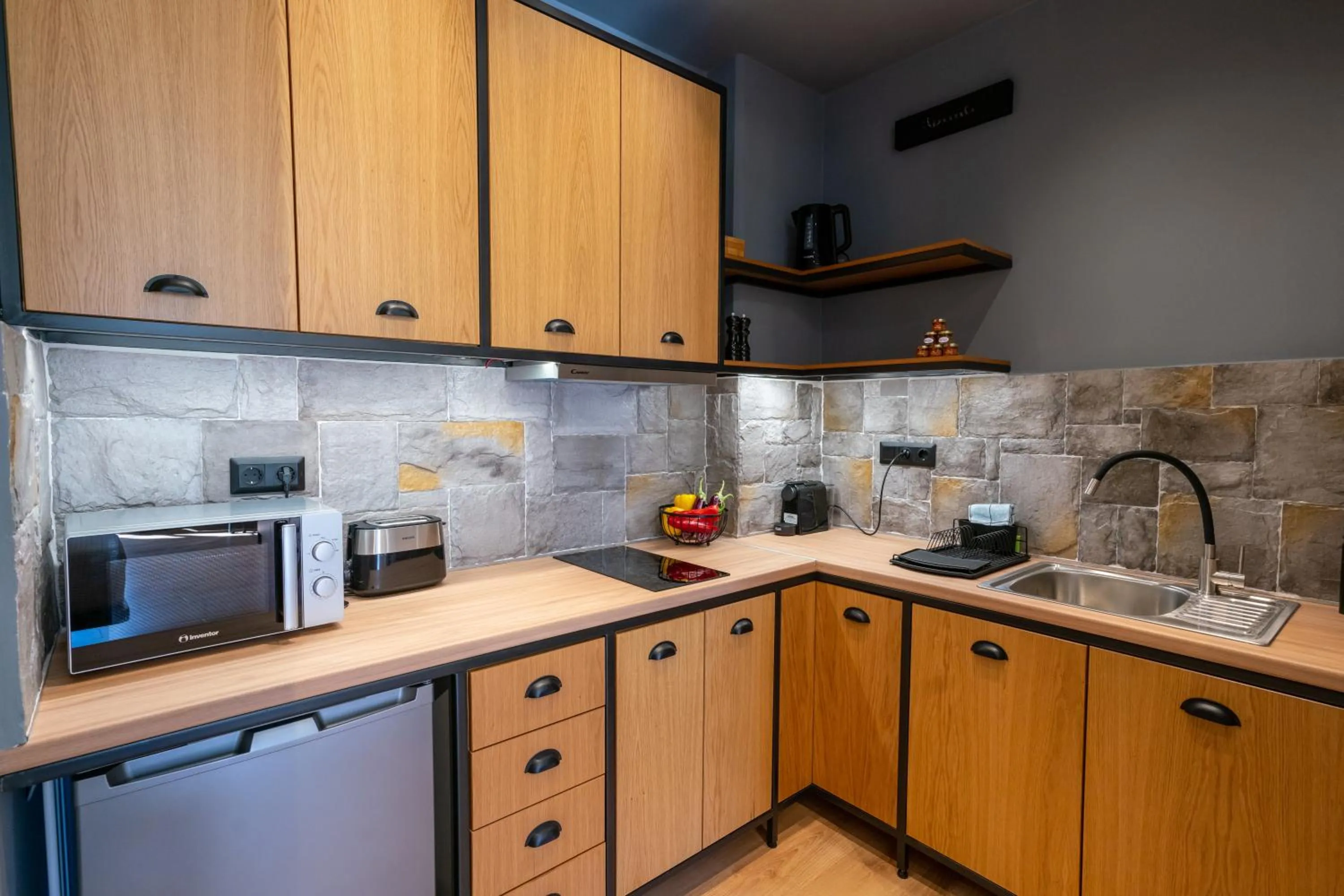 Coffee/tea facilities in Kraka Apartments